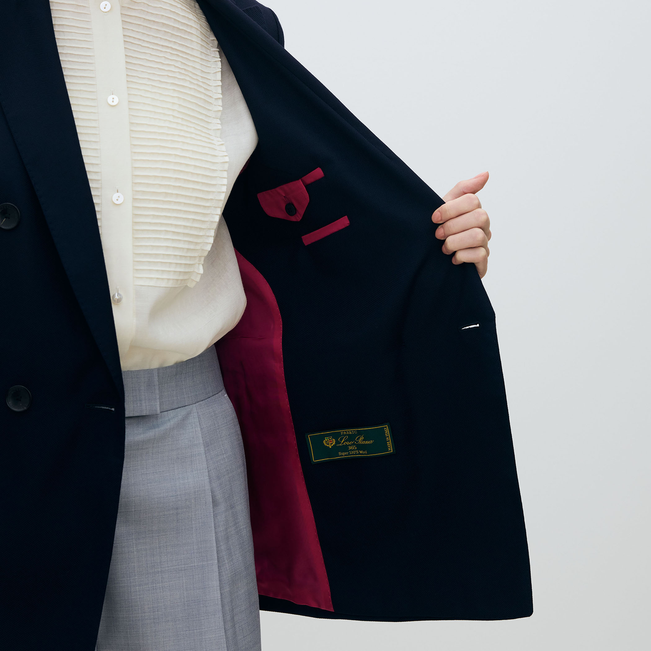 スーパーウール ダブルブレストジャケット｜トゥモローランド 公式通販