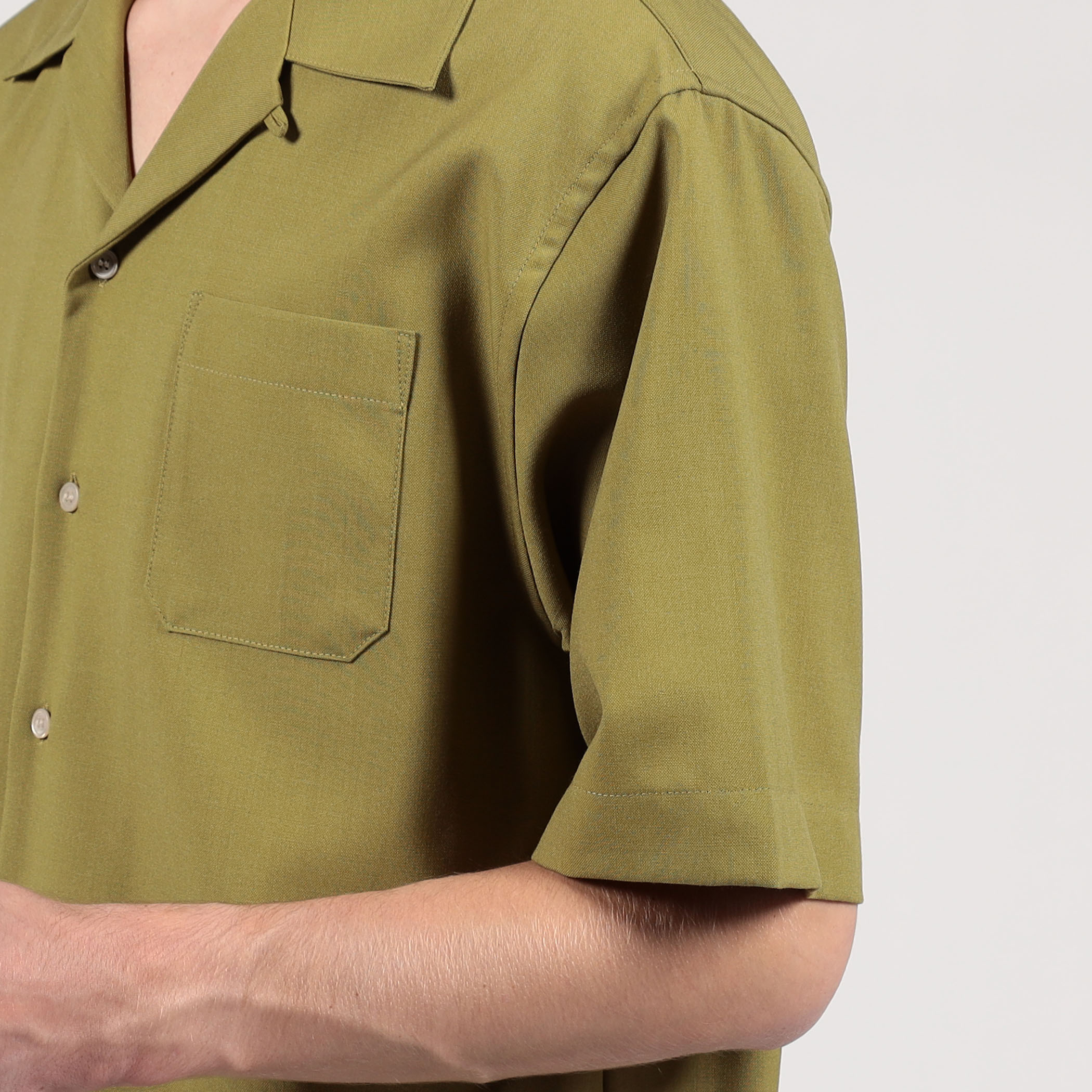 MARNI 半袖シャツ バイカラー　オープンカラーシャツ MARNI 半袖シャツ バイカラー オープンカラーシャツ MARNI｜バイ