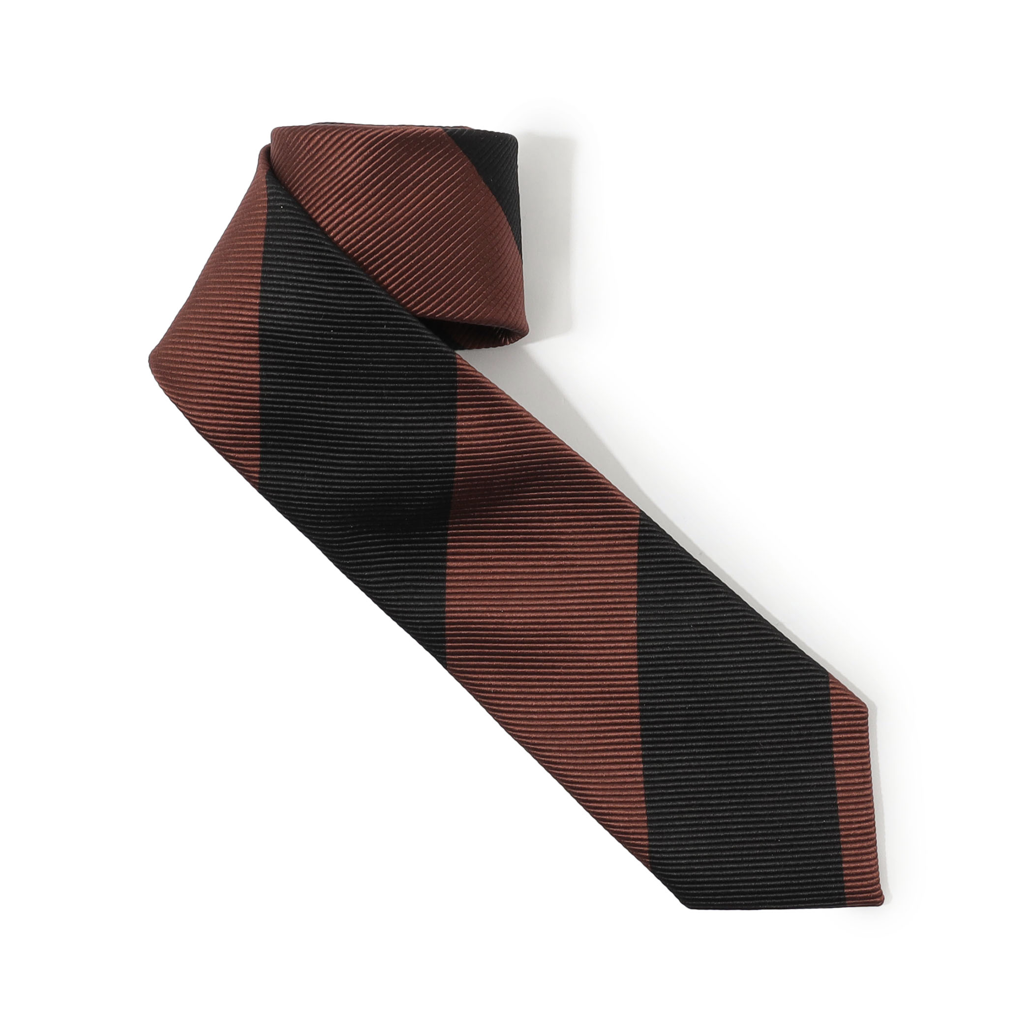 TOMORROWLAND シルクジャガード レジメンタルストライプネクタイ