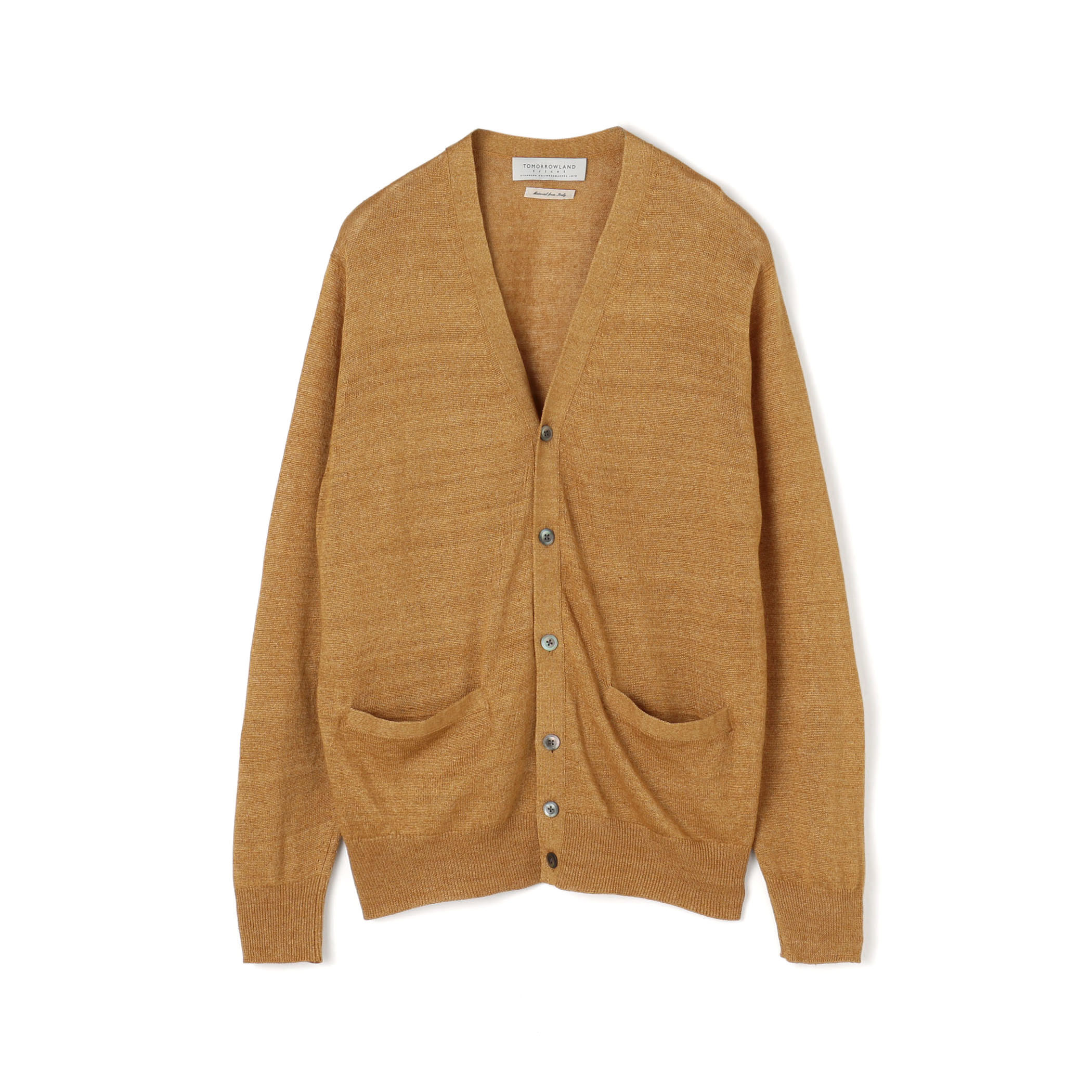 ■TOMORROWLAND tricot ティントリネン Vネックカーディガン