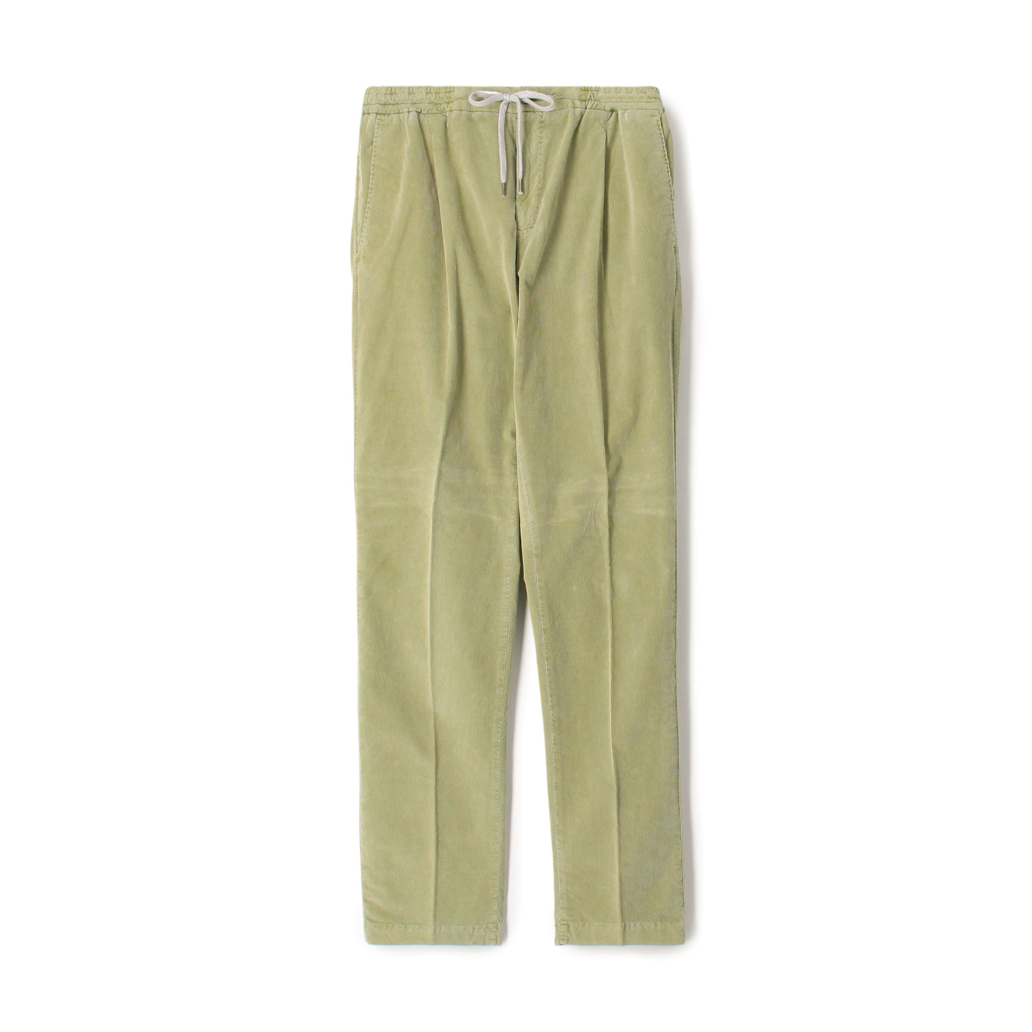 PT TRINO コットンポリウレタン 1プリーツ コーデュロイイージースラックス