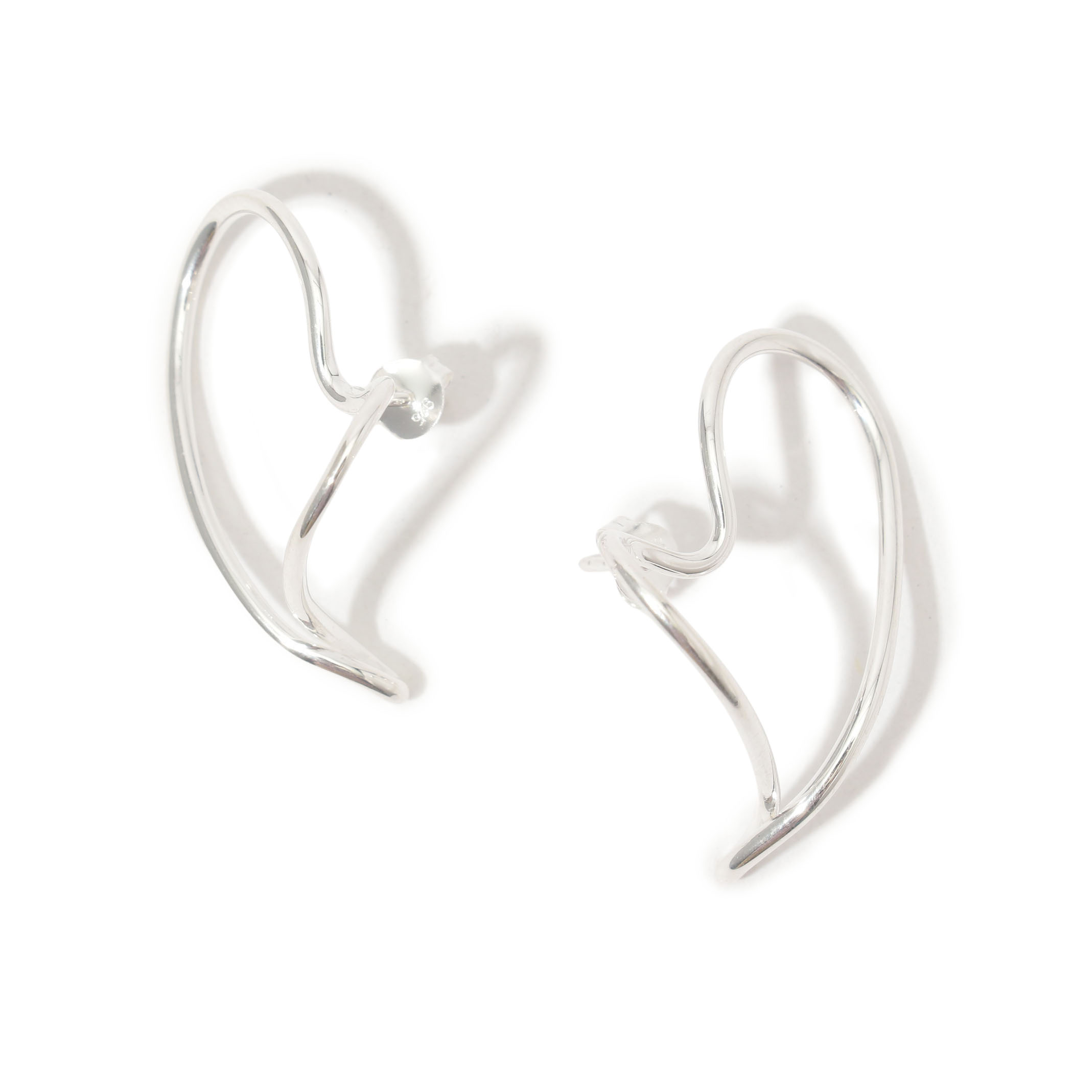 BAR Jewellery DANCING HEARTS シルバーピアス