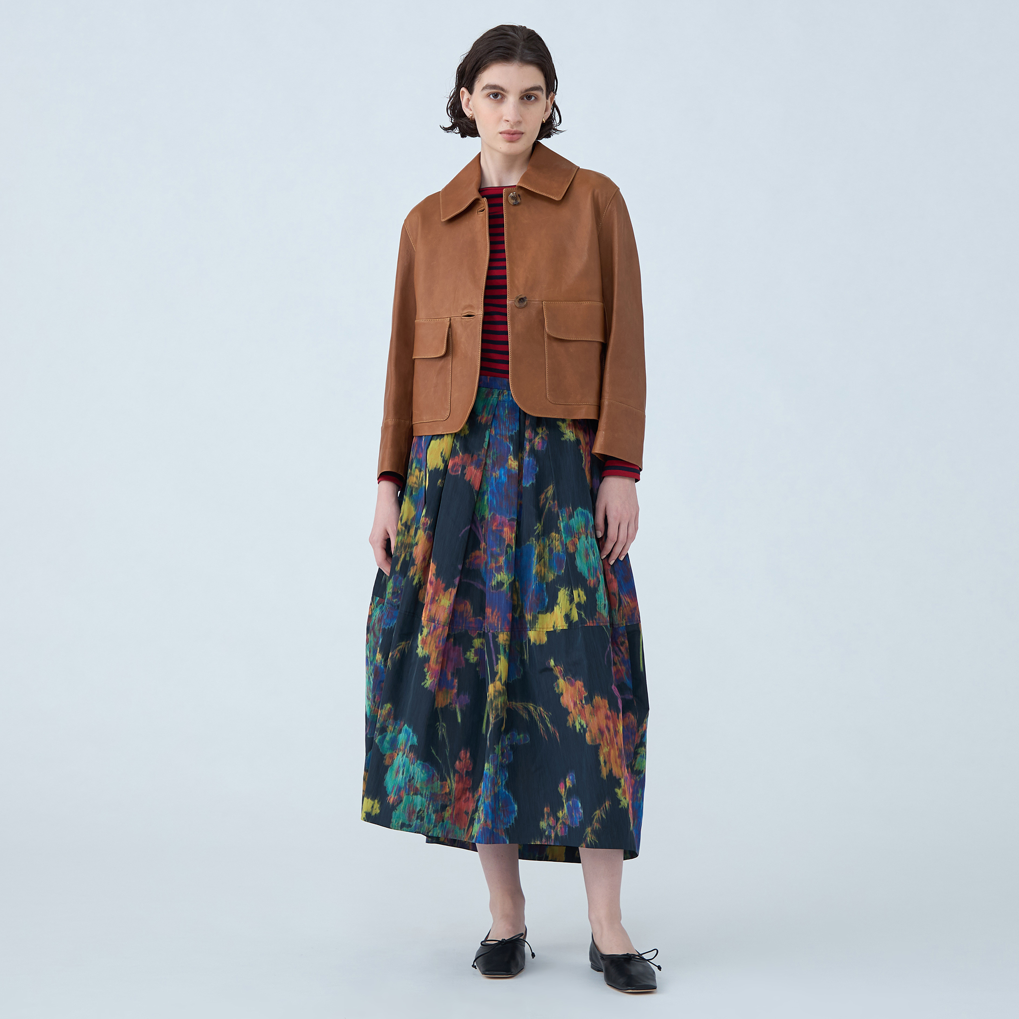 ローズトレミエール タックバレルスカート｜トゥモローランド 公式通販