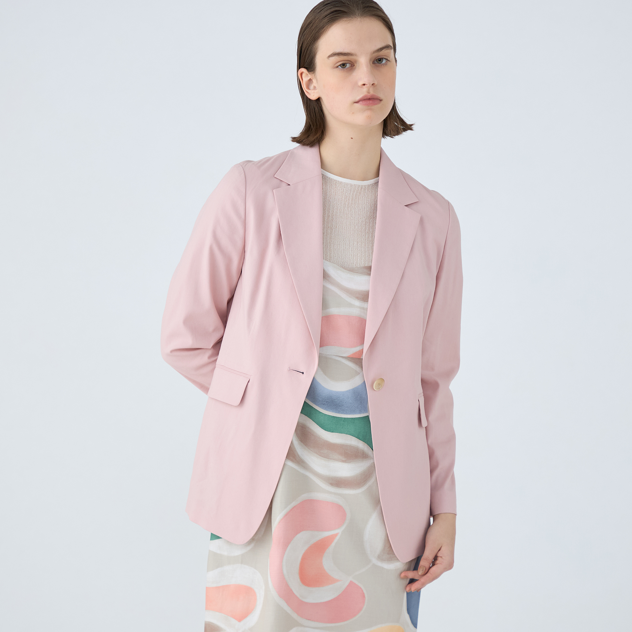 LINOストレッチ 1Bテーラードジャケット｜トゥモローランド 公式通販 