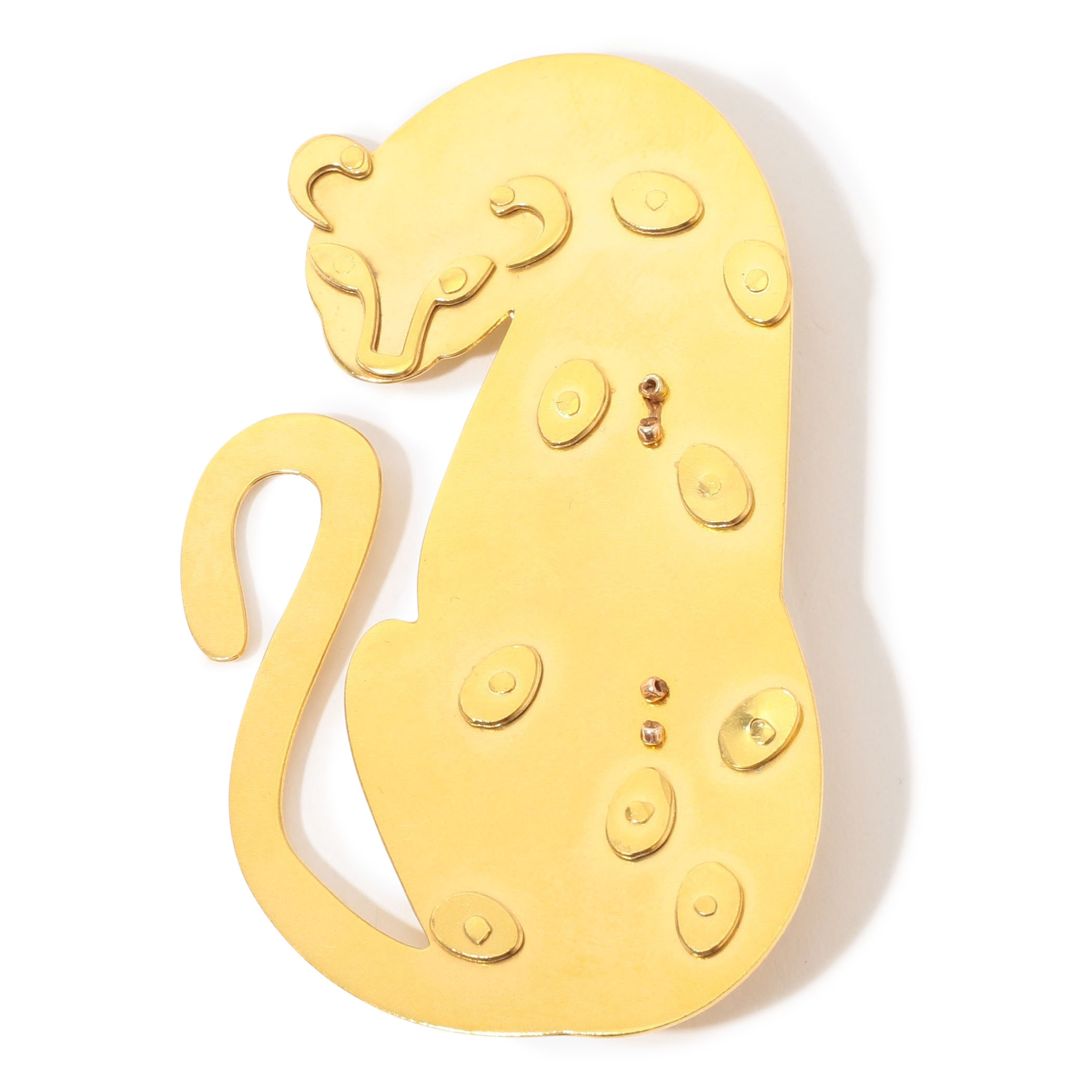 MERCEDES SALAZAR Leopard ブローチ