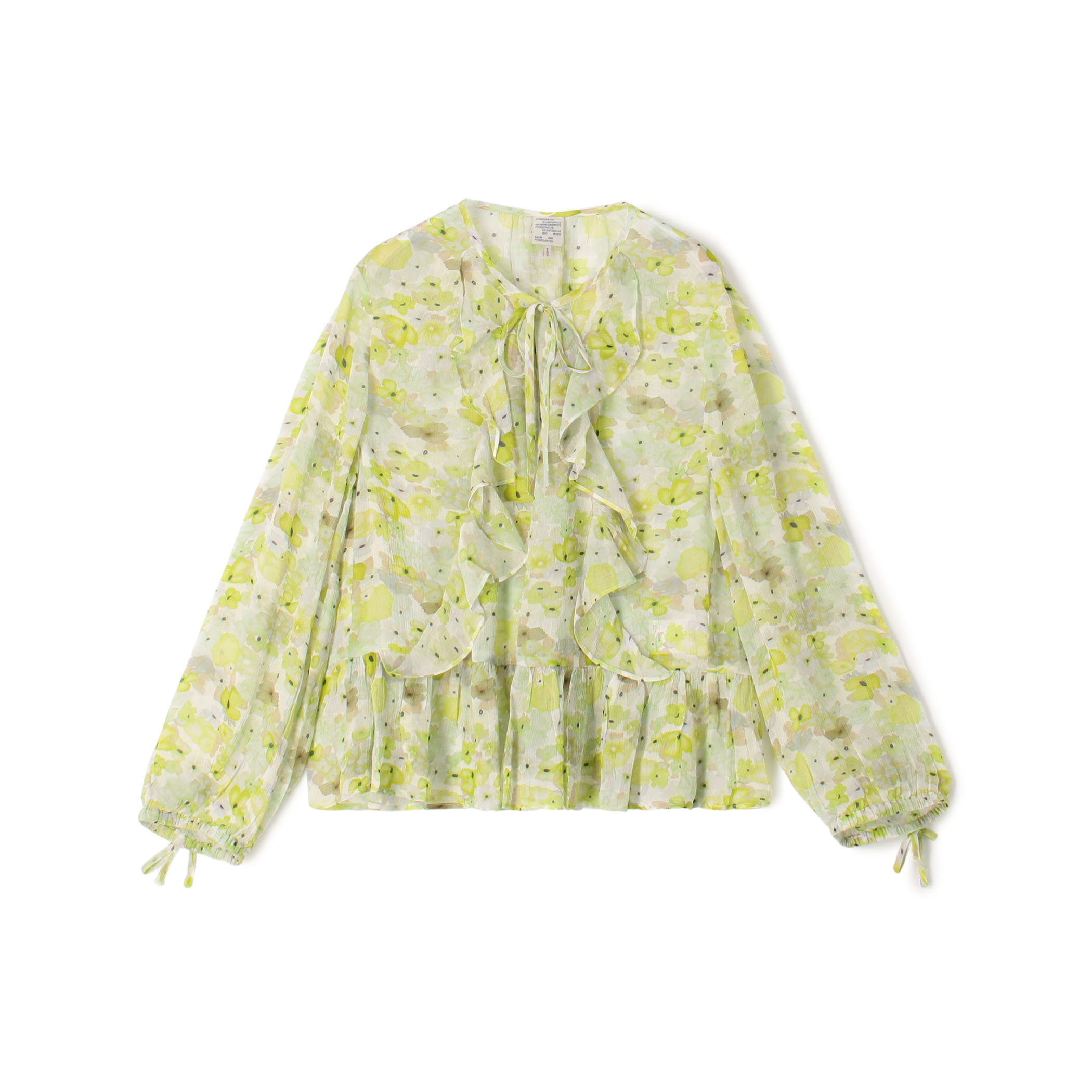 BAUM UND PFERDGARTEN MIKAELA シフォンブラウス