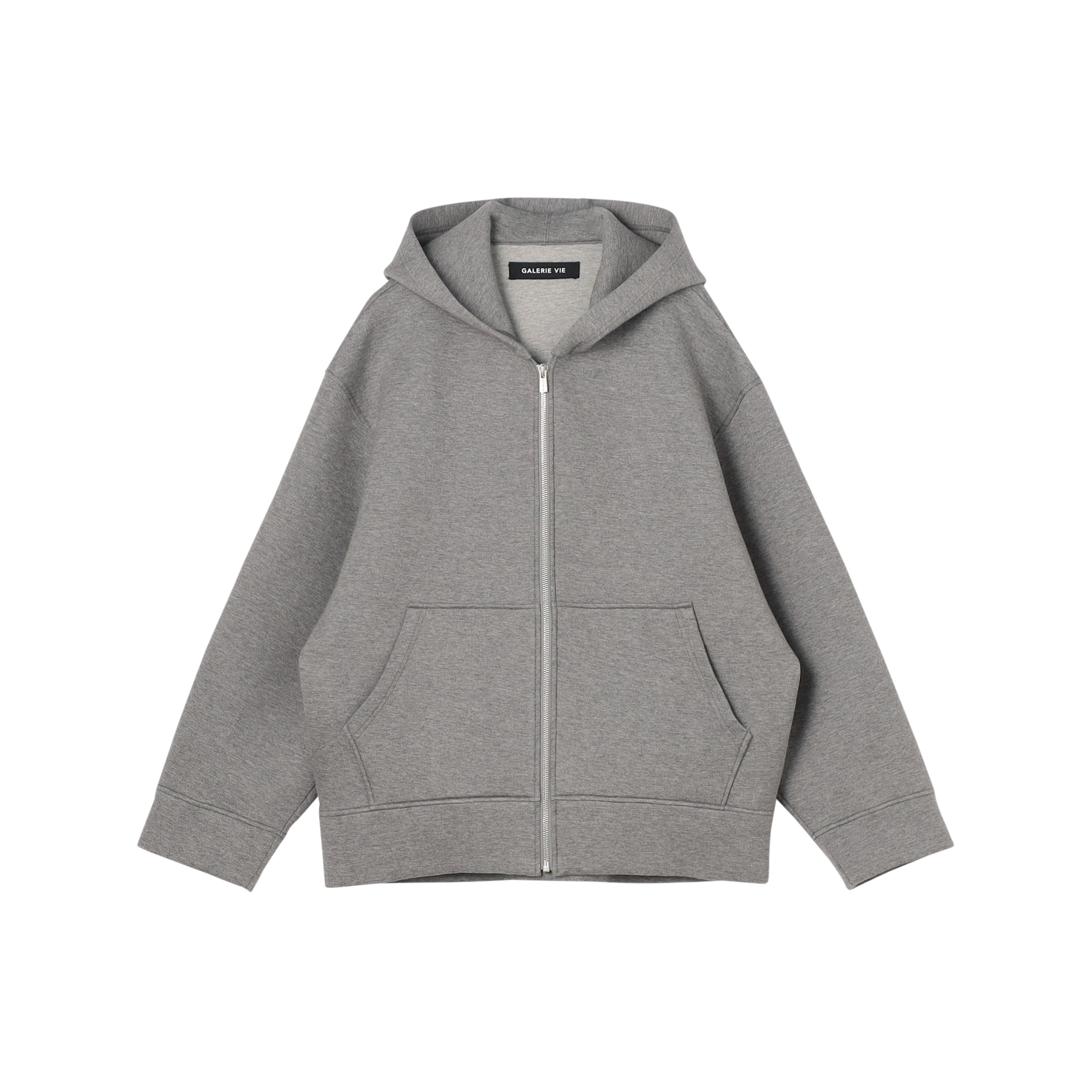 ■ダンボールニット フーデッドブルゾン