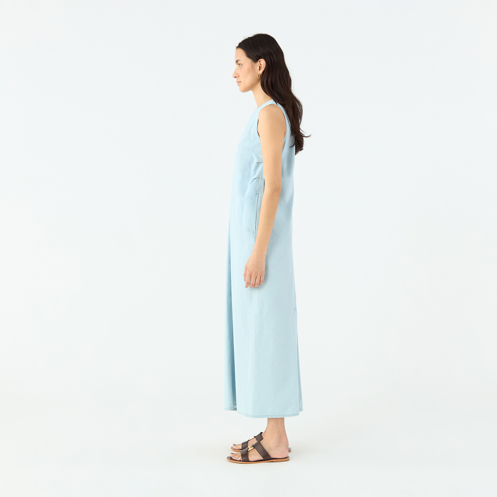 マージュ　デニム　ノースリーブワンピース item2ad1d8e409dc11f0bf850242ac