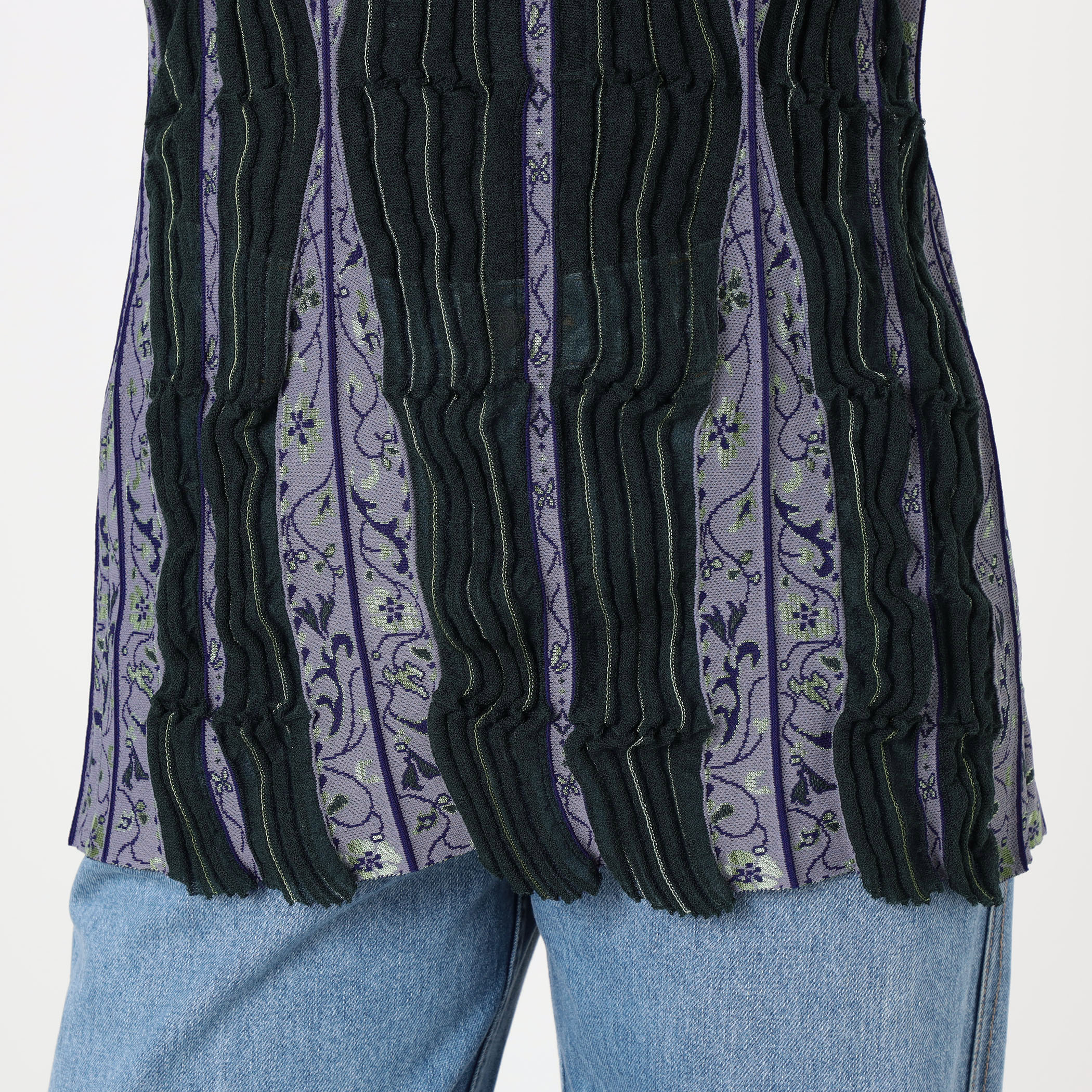 Mame Kurogouchi Fluid Jacquard Knit Top ジャカードニット