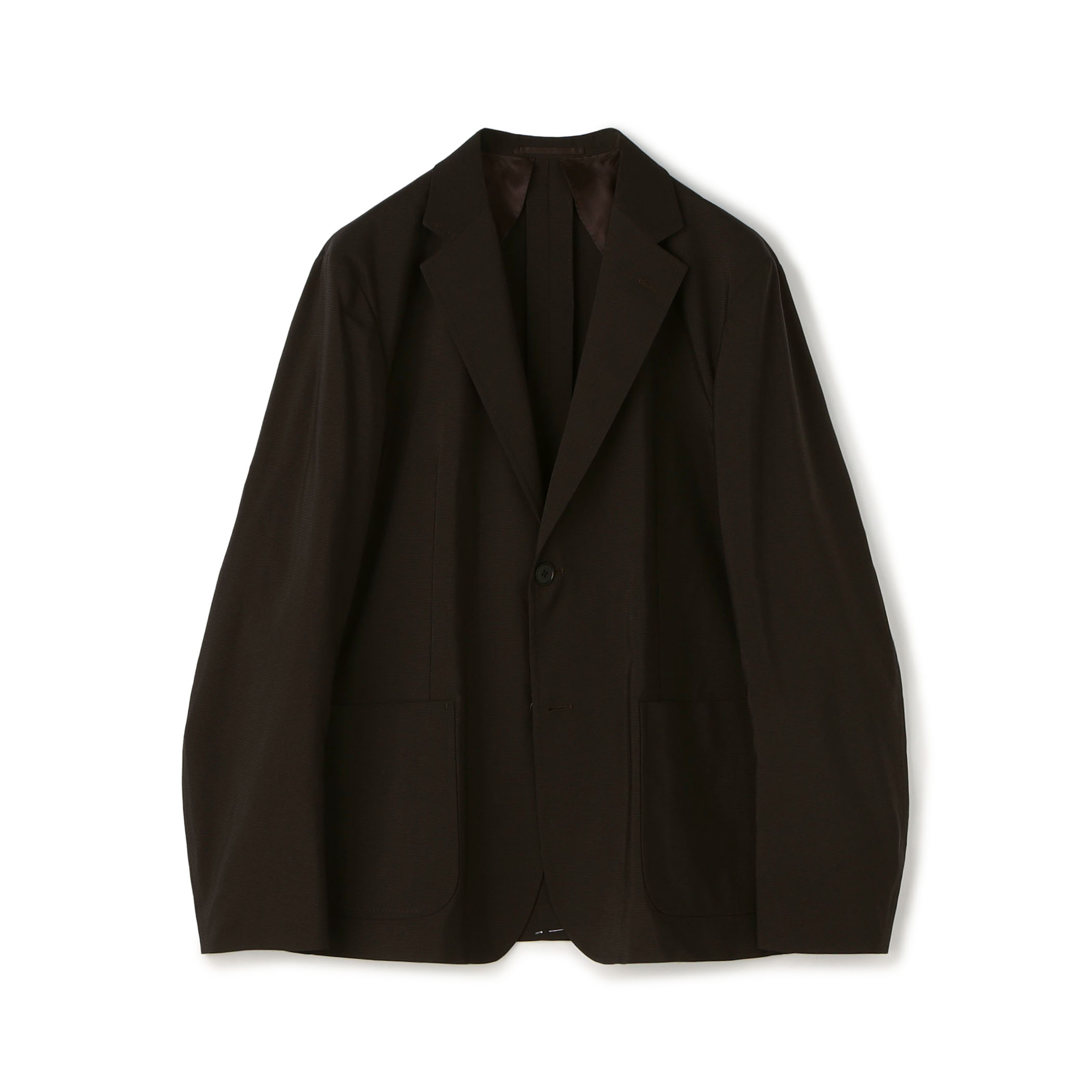 ウールナイロン シングルブレステッド 2Bジャケット V.B.CANONICO