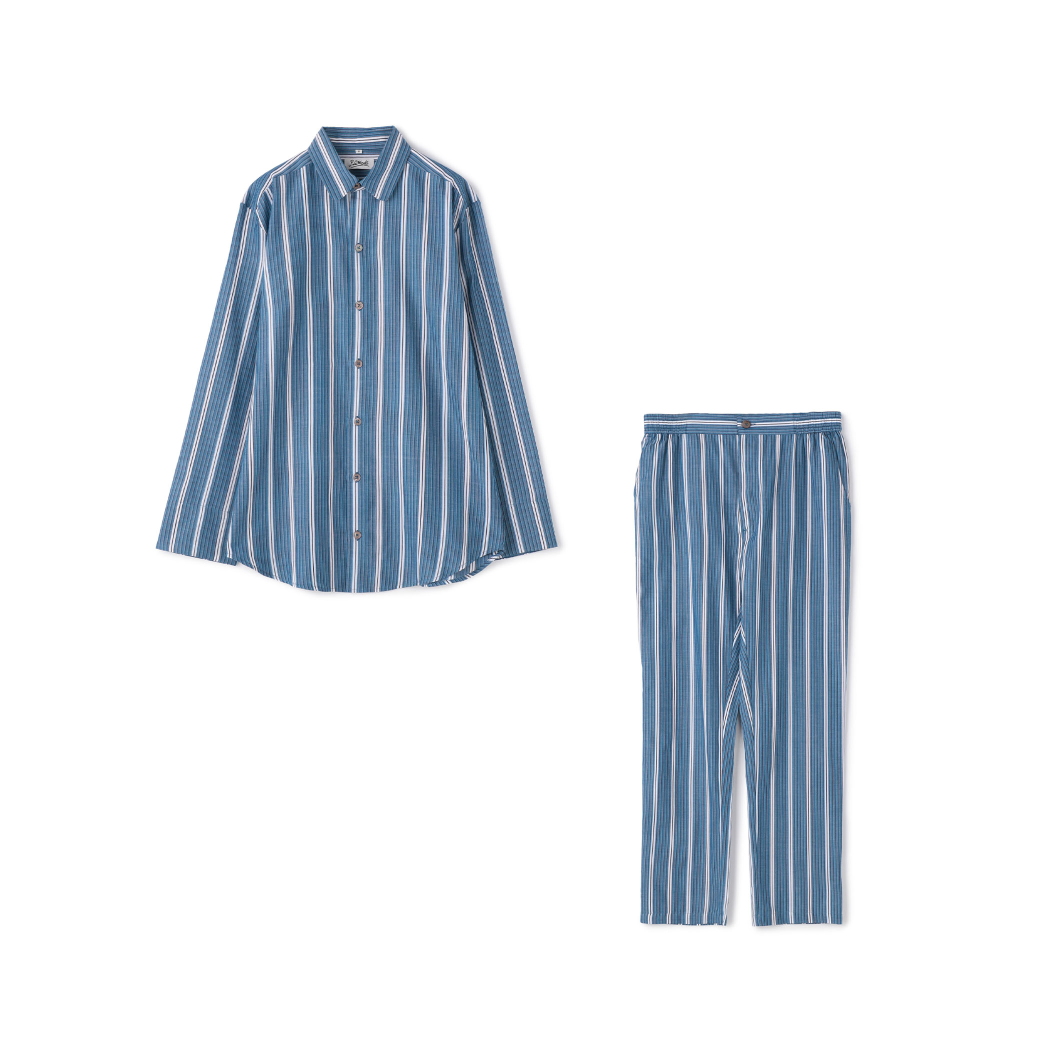 P.LE MOULT コットン ストライプパジャマ