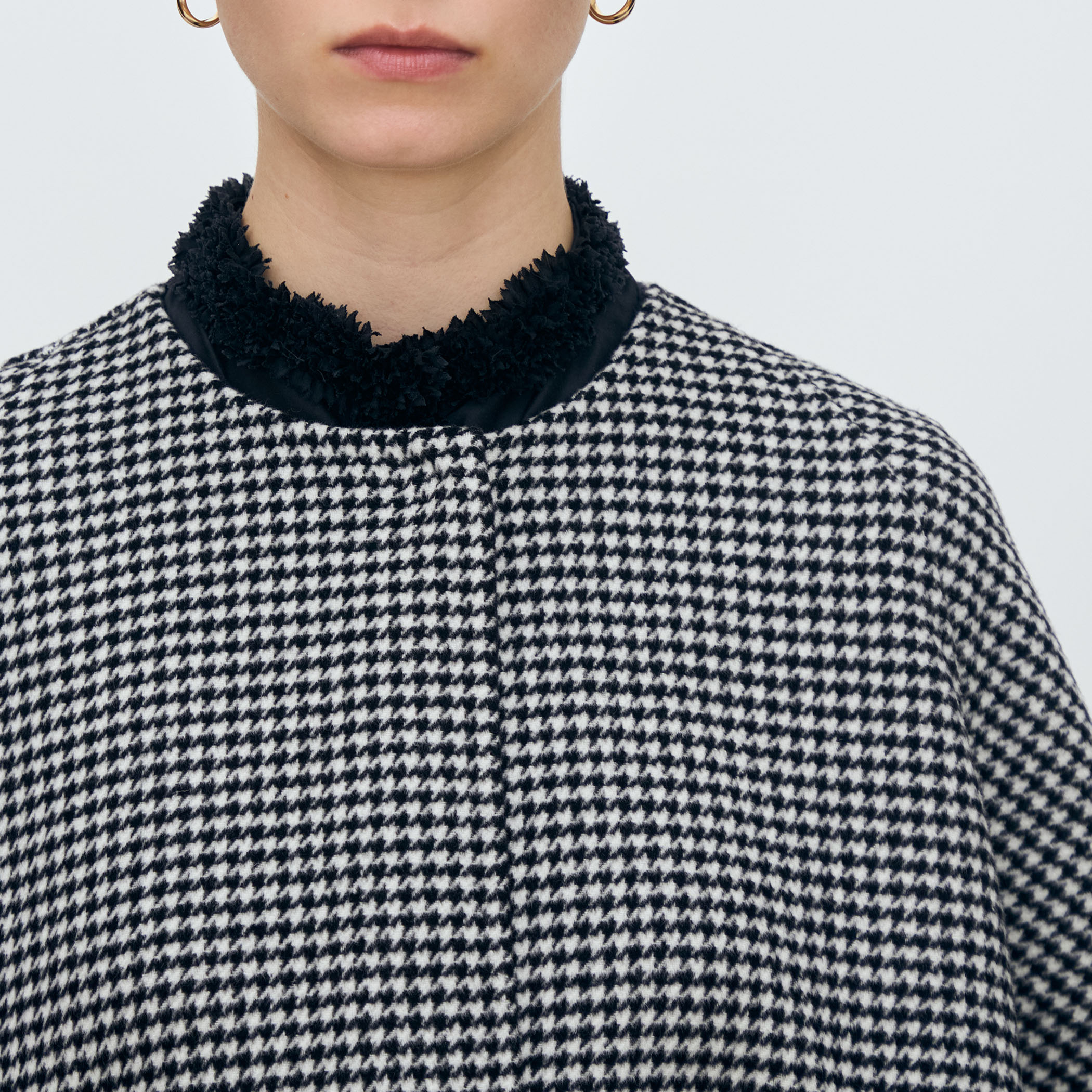 スーパーダブルフェイス リバーシブルマントコート｜トゥモローランド