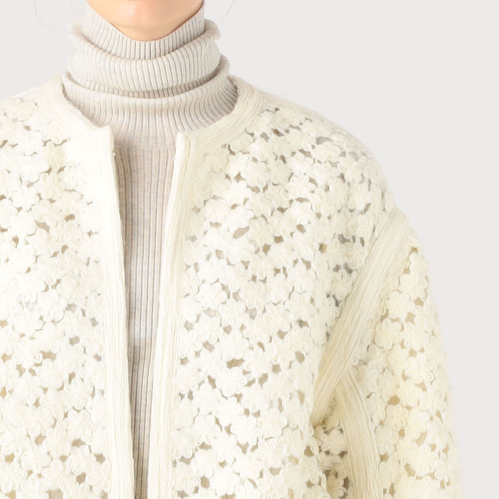 【新品タグ付き✨️定価37400円完売】 Ballsey ヘアリー ジャケット □Hailey クルーネックジャケット｜トゥモローランド 公式通販