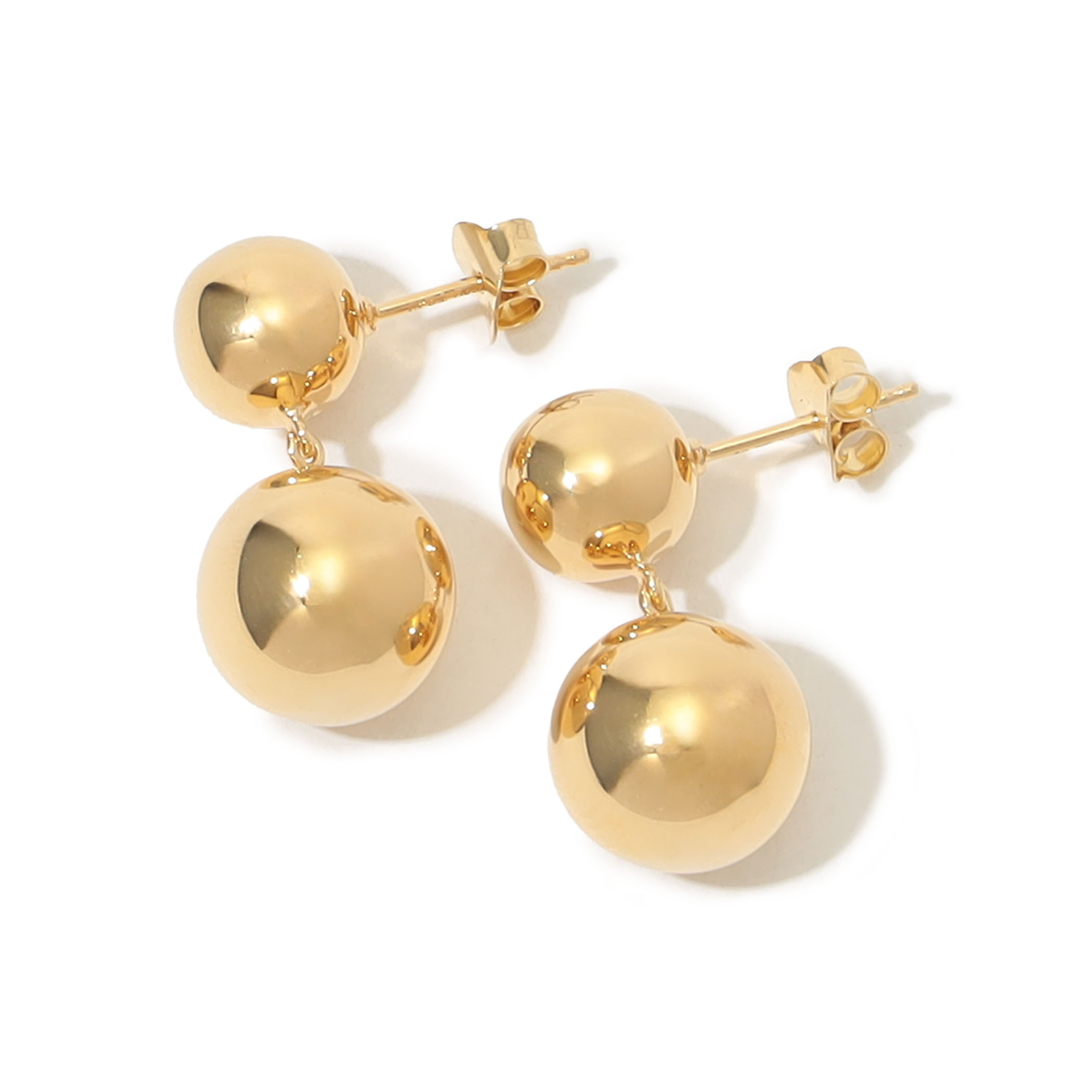 LIE STUDIO THE CAROLINE ドロップボールピアス｜トゥモローランド