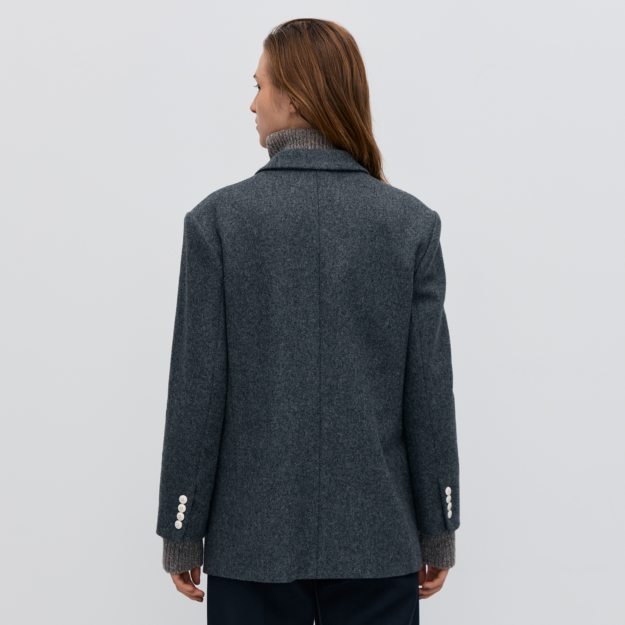 ウールメルトン ジャケットコート｜トゥモローランド 公式通販