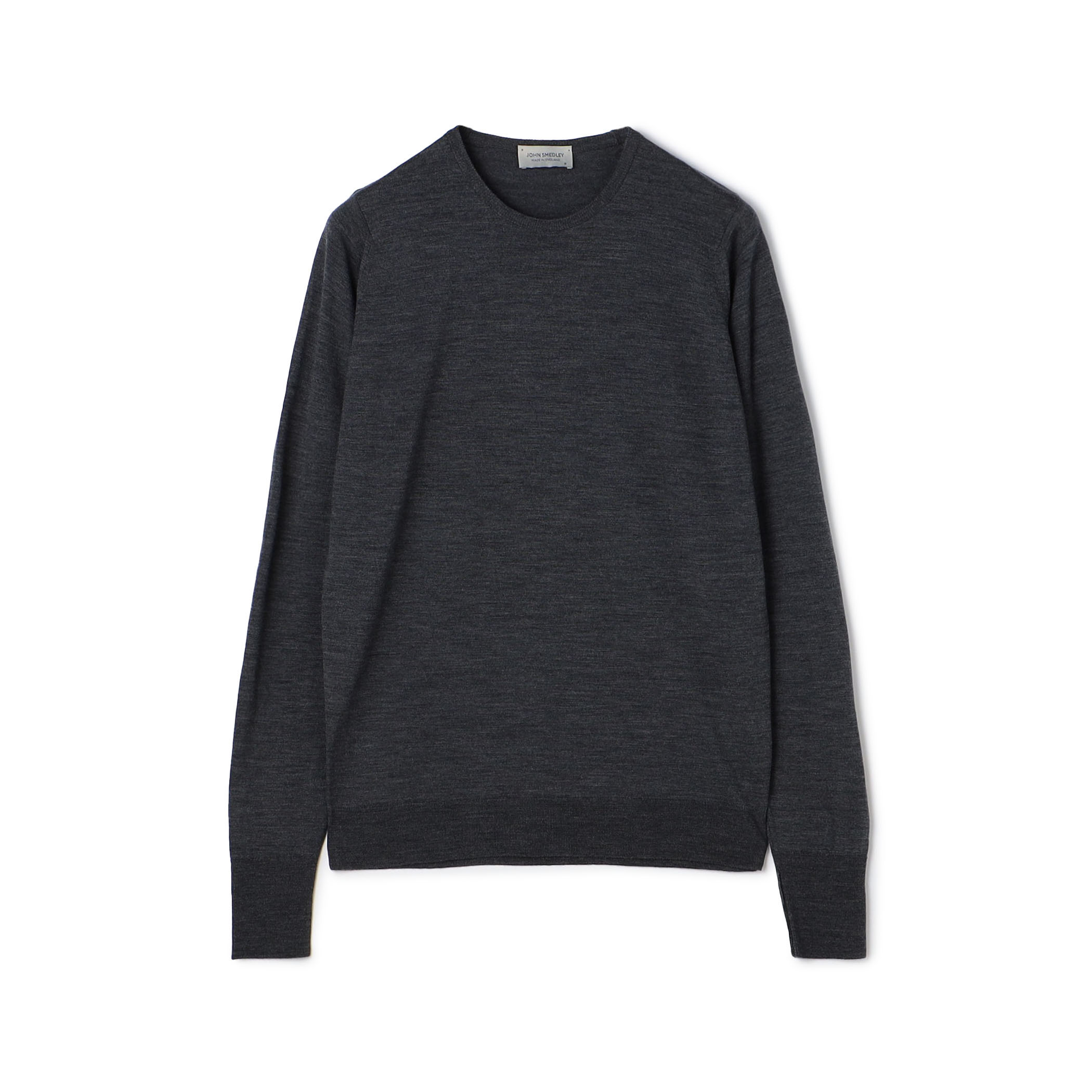 JOHN SMEDLEY 30G EASY FIT ウール クルーネックプルオーバー MARCUS