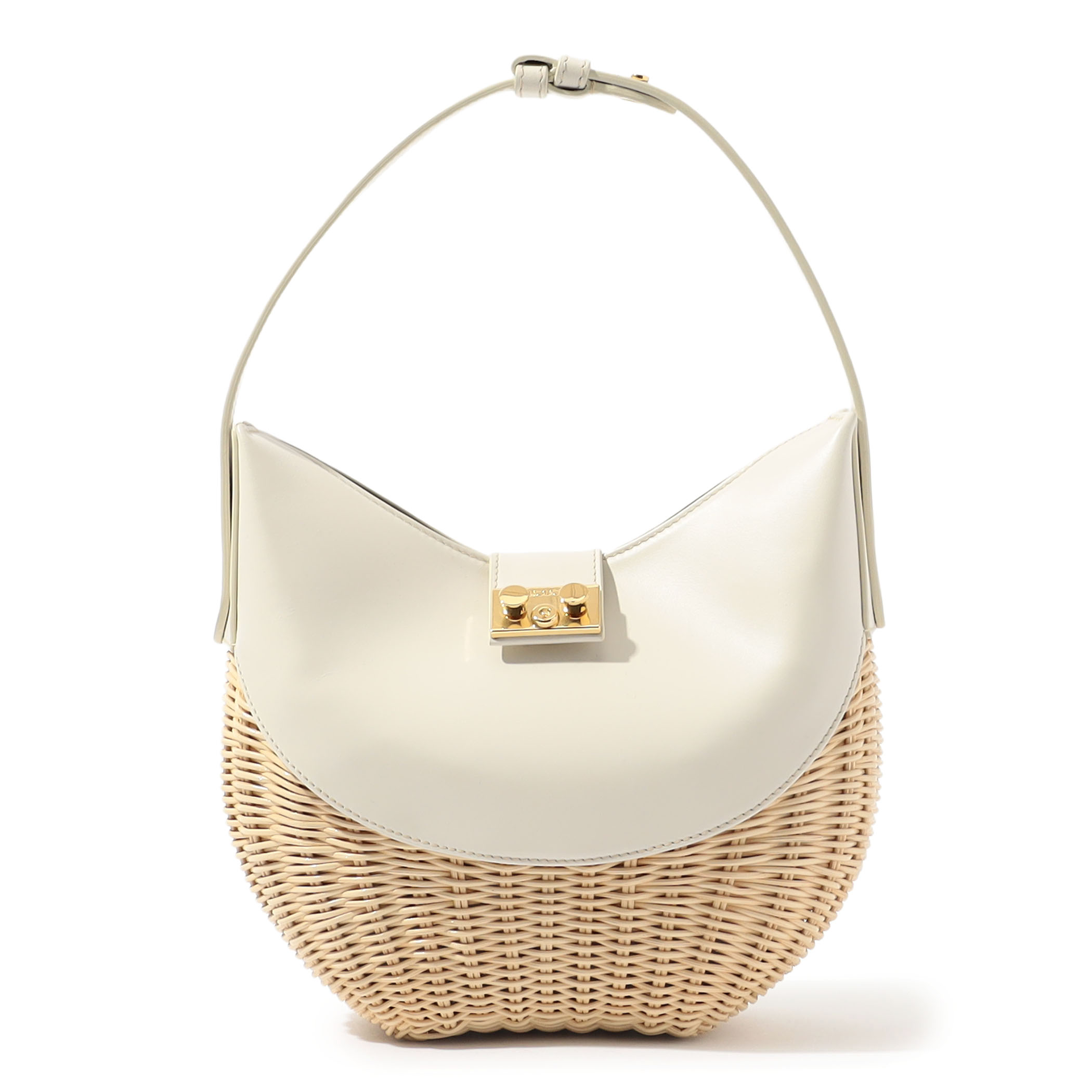 RODO ROUND RATTAN ハンドバッグ