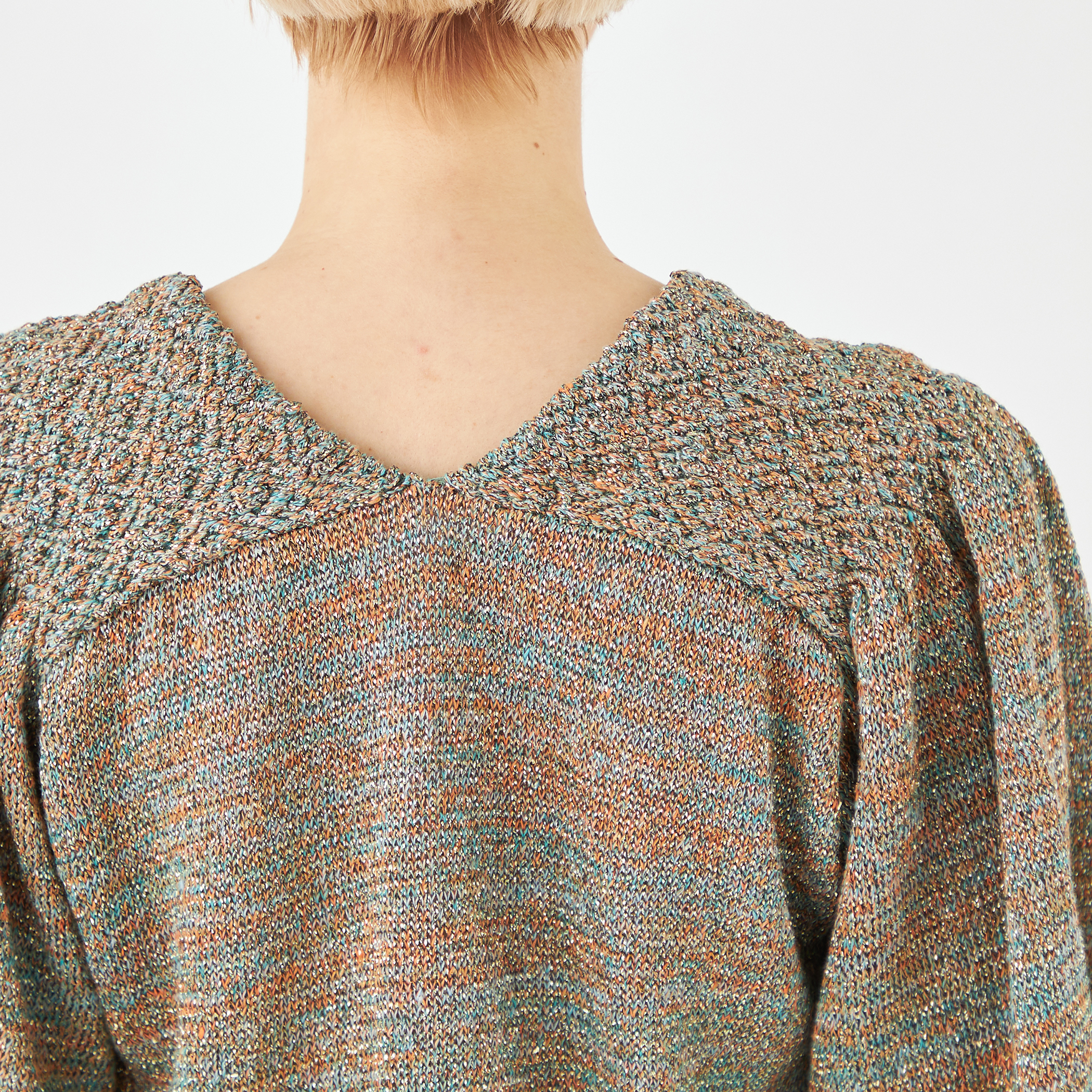 LUREX SHINY カーディガン LUREX SHINY カーディガン