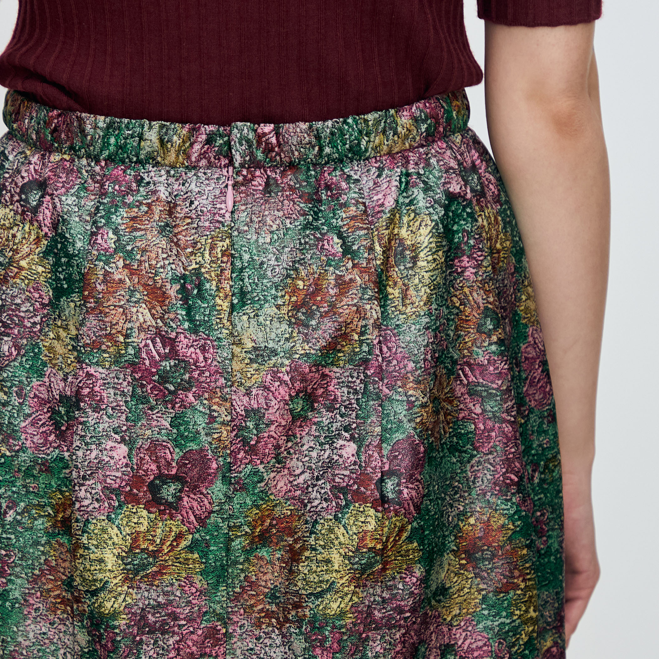 フラワーガーデン コクーンスカート｜トゥモローランド 公式通販