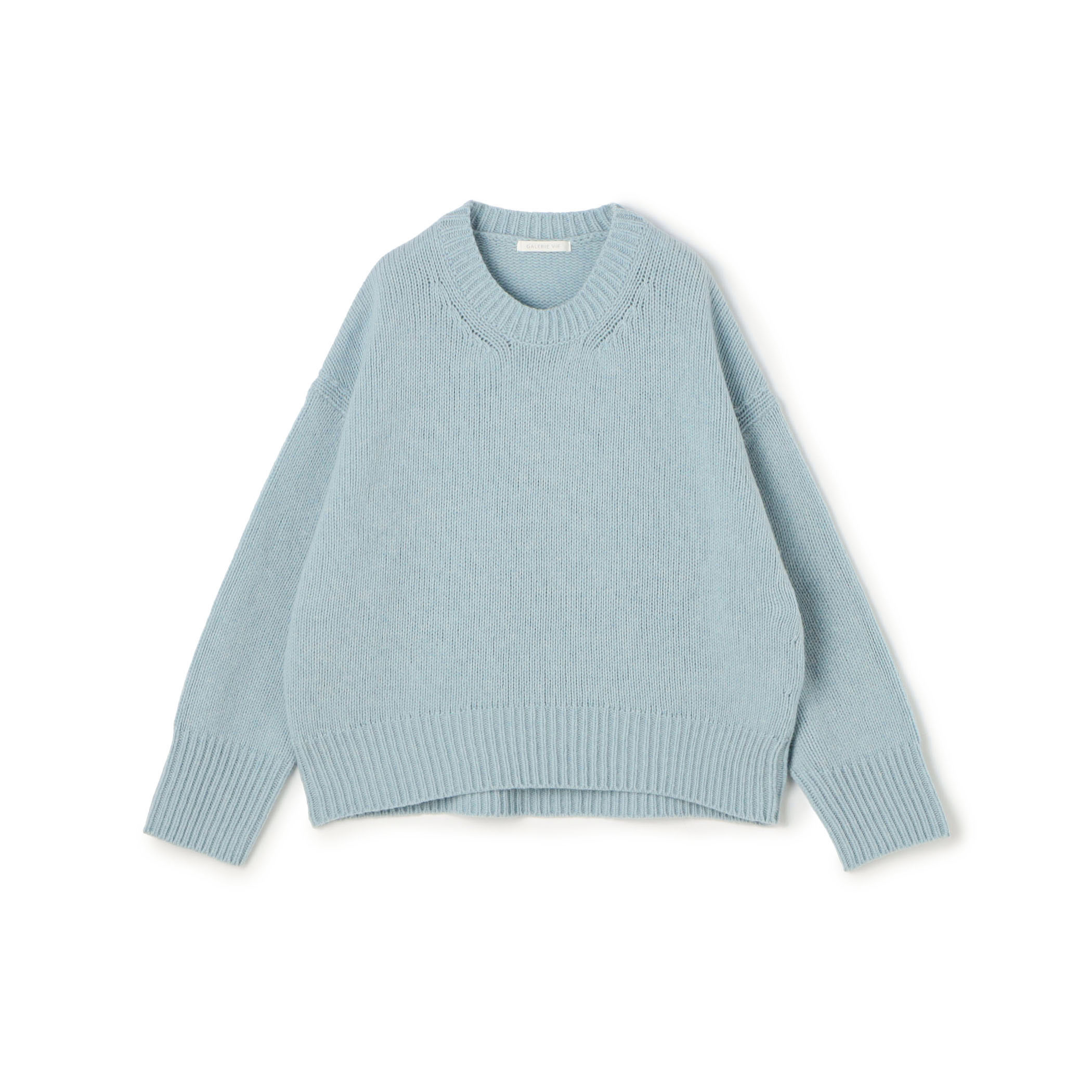【WEB先行予約】ファインウール クルーネックプルオーバー