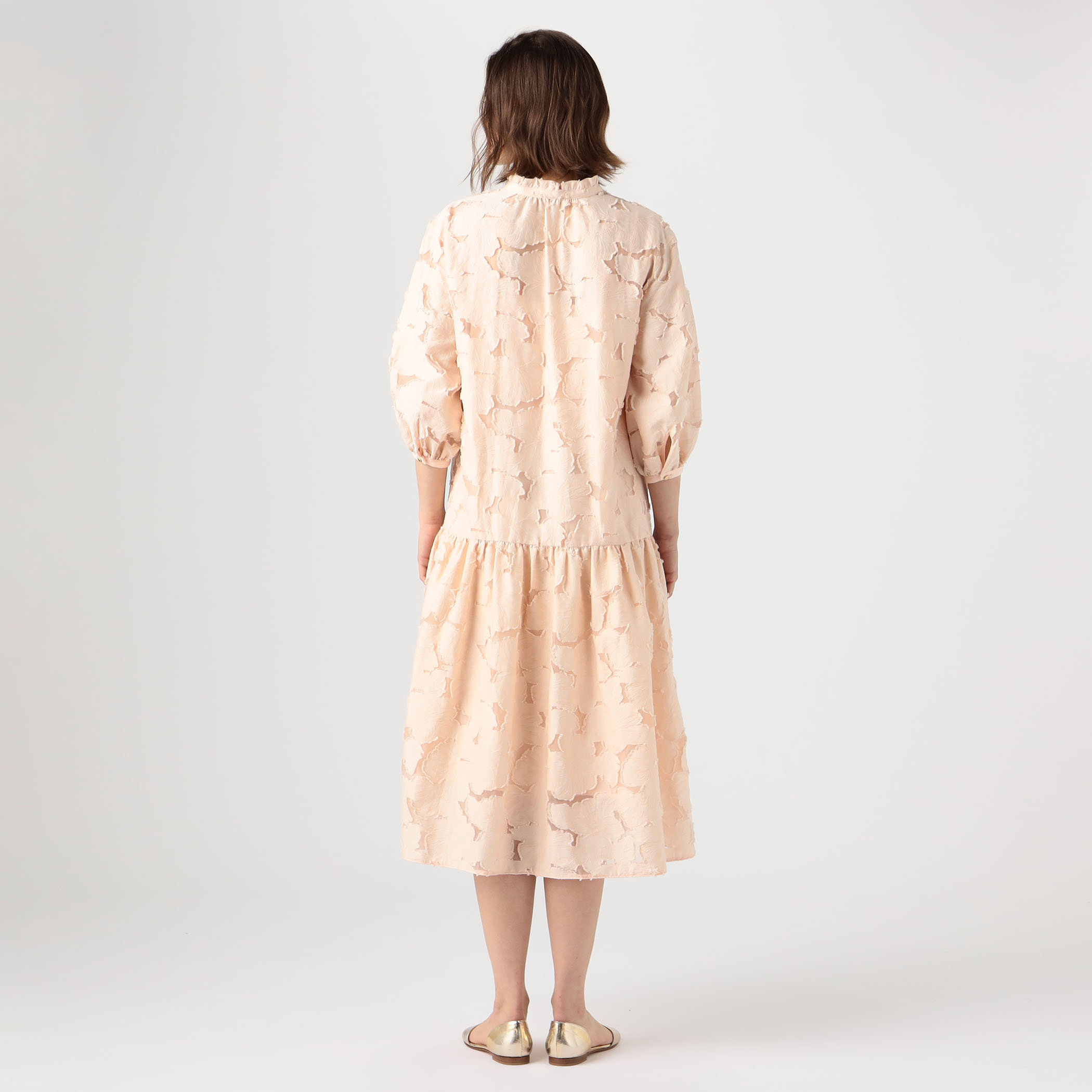 gardem フリル ギャザー ワンピース antique N1086 gardem フリル ギャザー ワンピース antique N1086（OUTLET