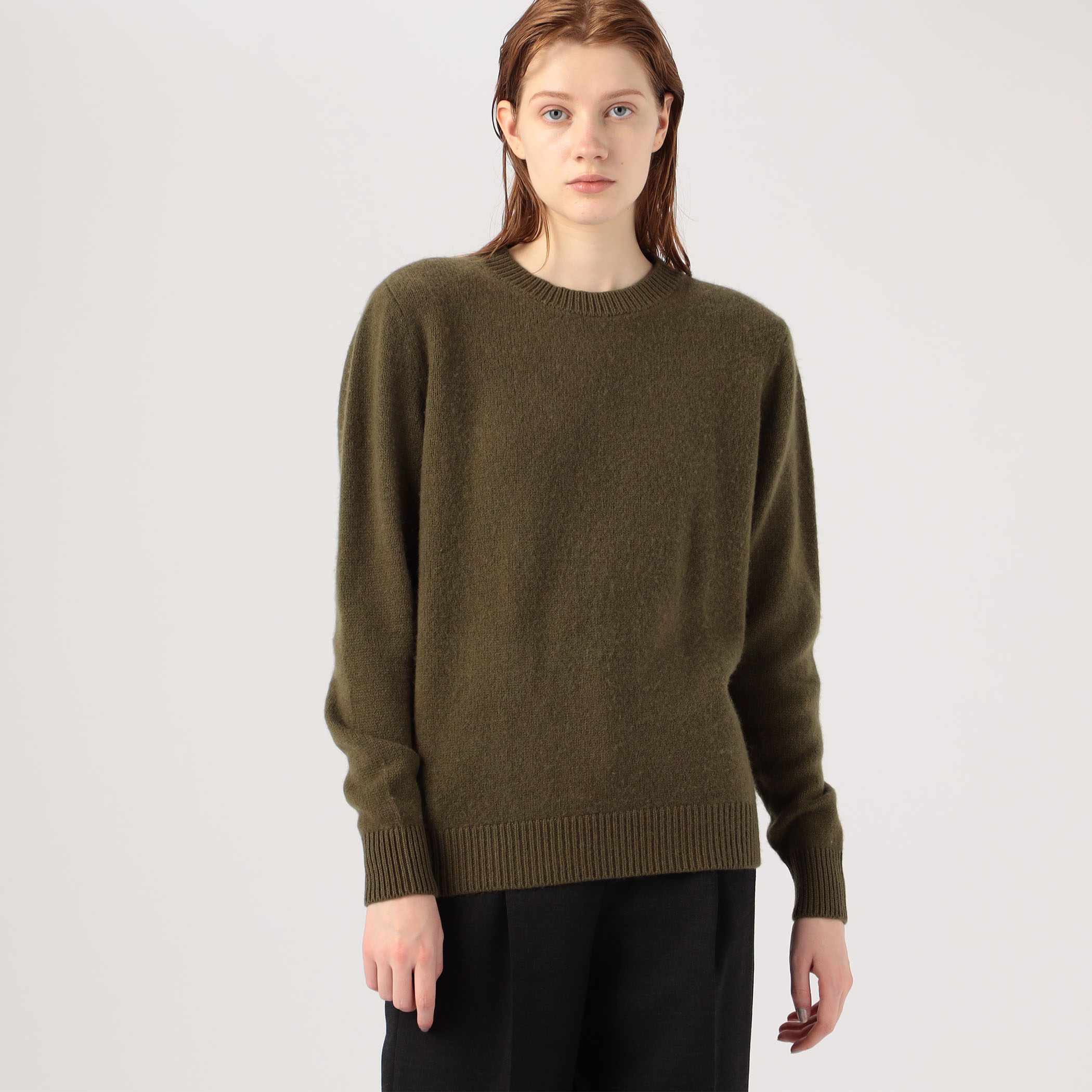 The Elder Statesman simple crew neck knit｜トゥモローランド 公式通販