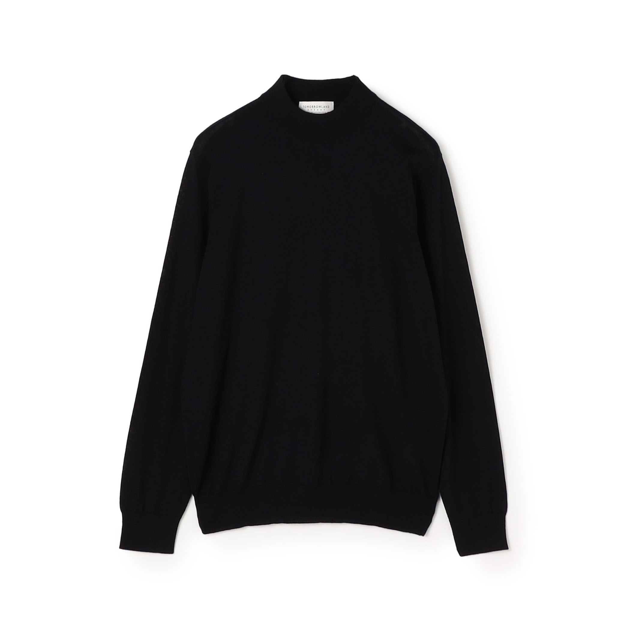 TOMORROWLAND tricot スーパーファインメリノウール モックネックニット S-WOOL