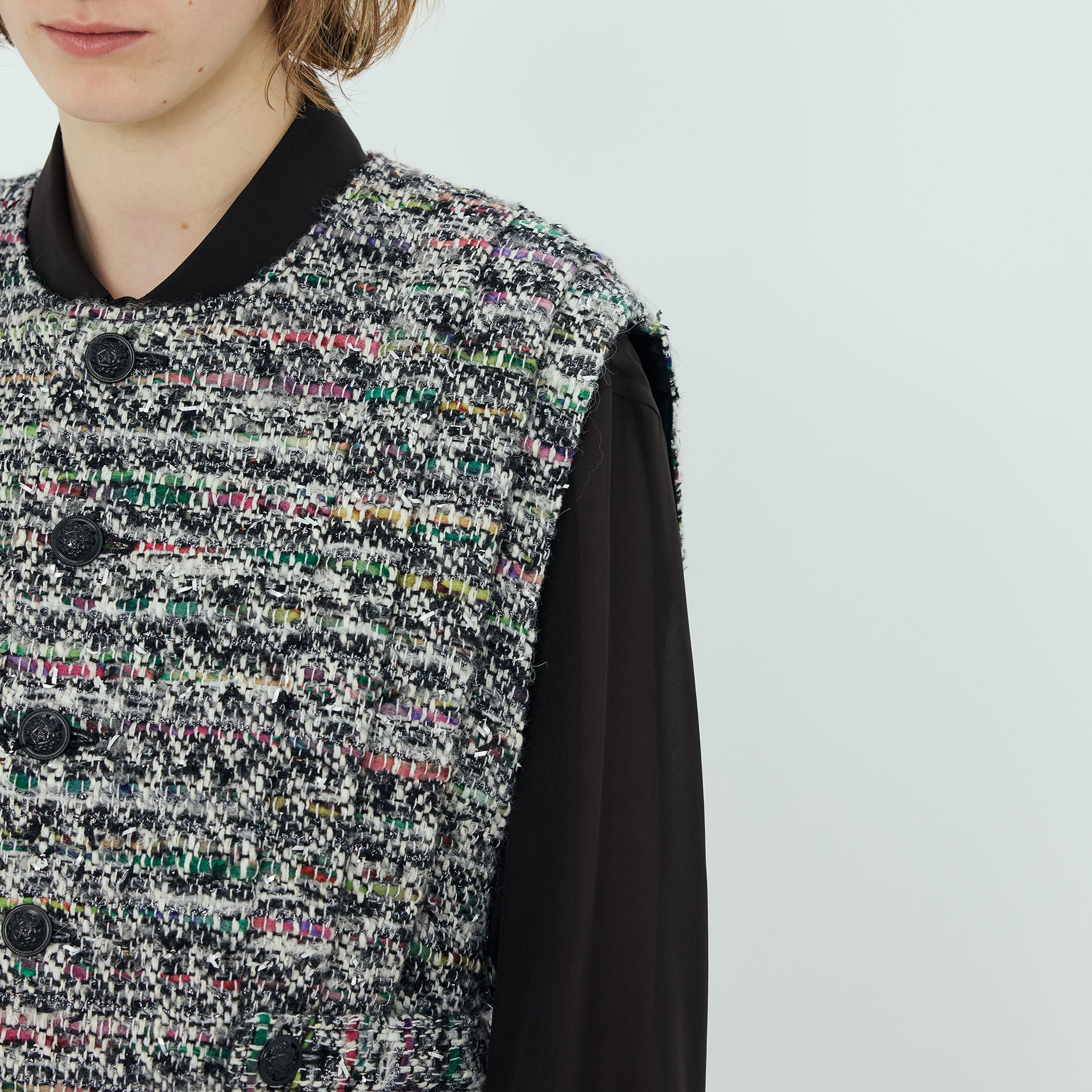 ツイードショートジレ｜トゥモローランド 公式通販