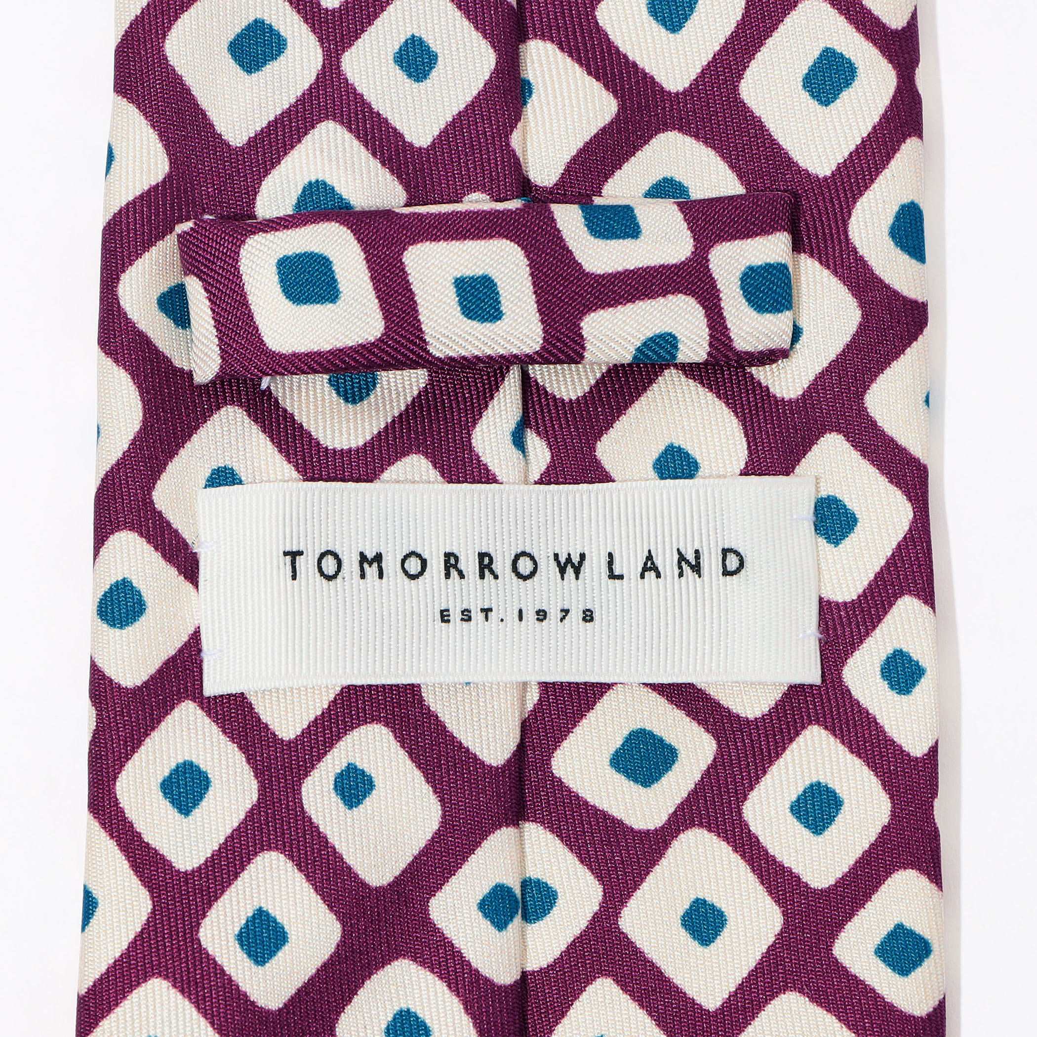 TOMORROWLAND シルクプリント 小紋柄ネクタイ｜トゥモローランド 公式