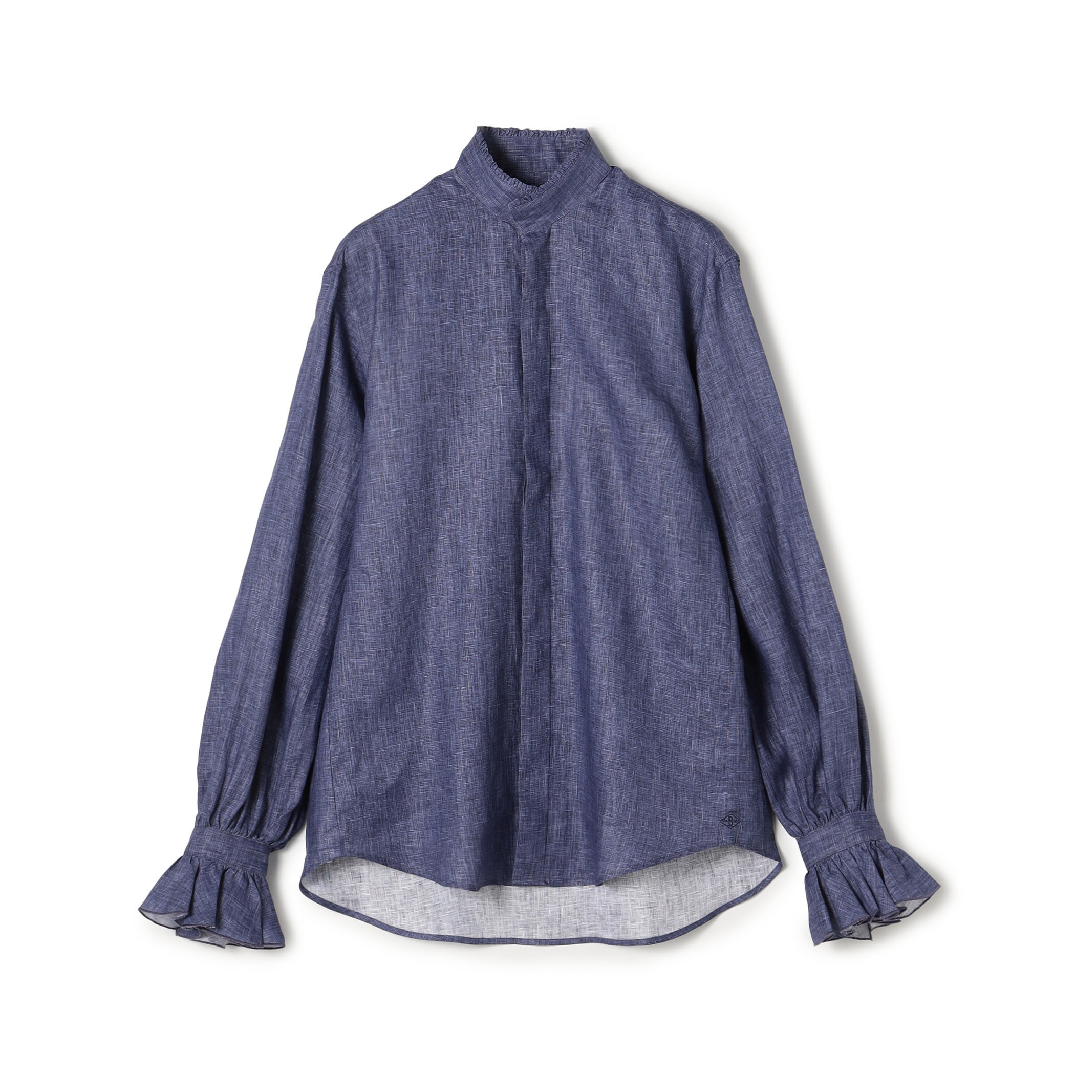 BOURRIENNE BOUDOIR リネン フリルシャツ