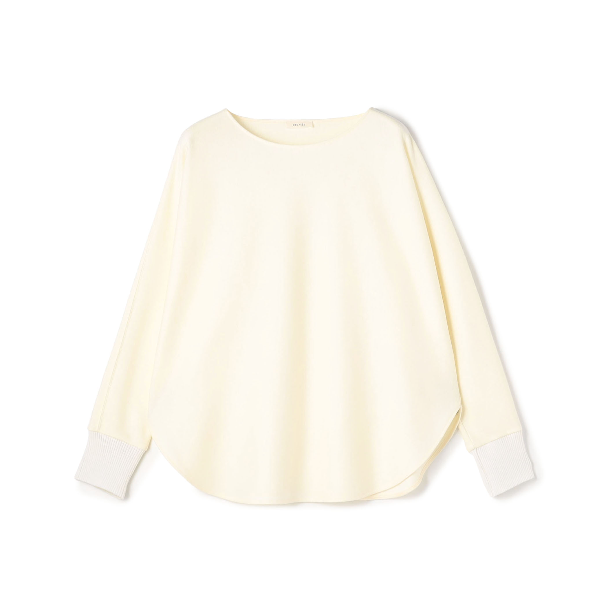 ニットコンビネーション ボートネックプルオーバー