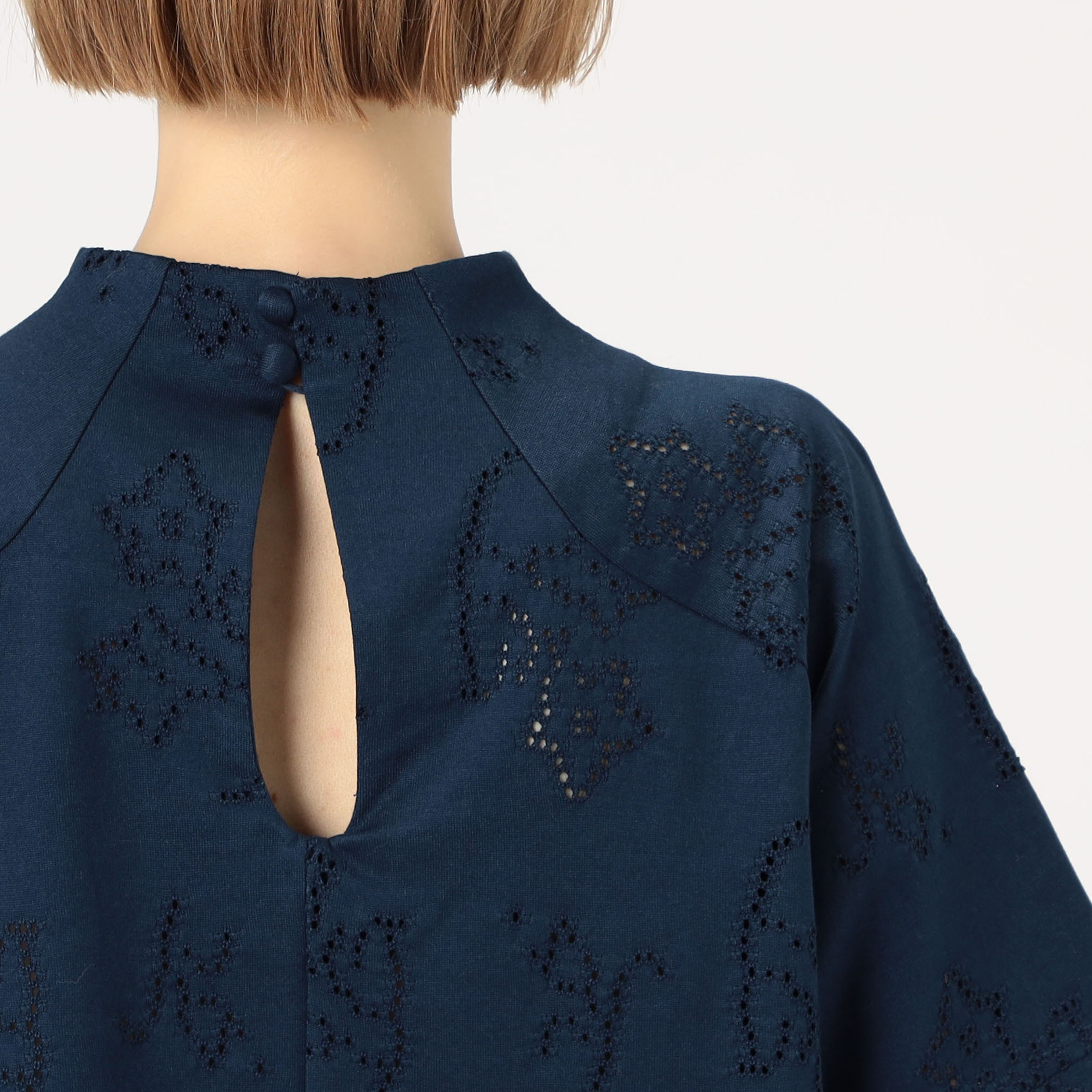 別注】Mame Kurogouchi Eyelet Jersey Jacquard Top