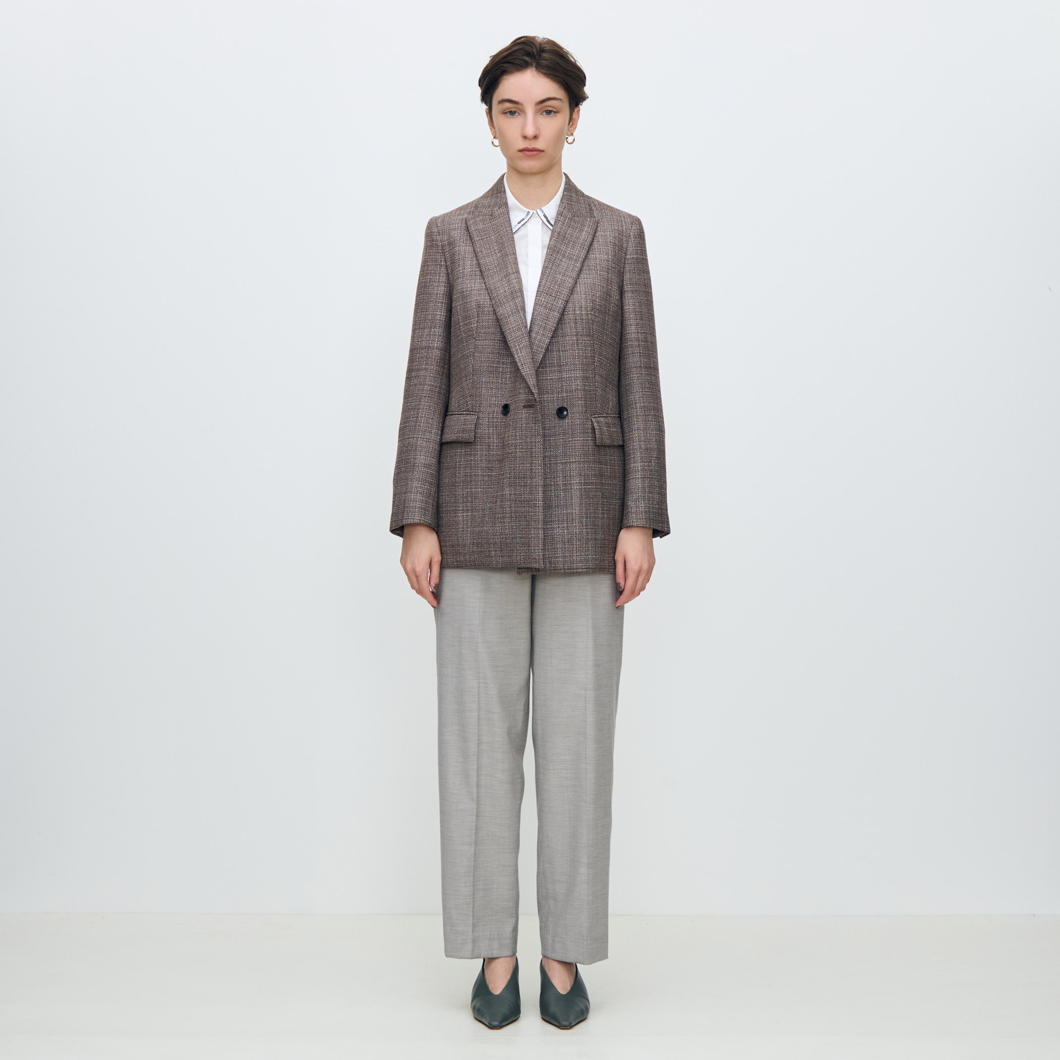 SILK AIR ERICA ダブルブレストジャケット｜トゥモローランド 公式通販