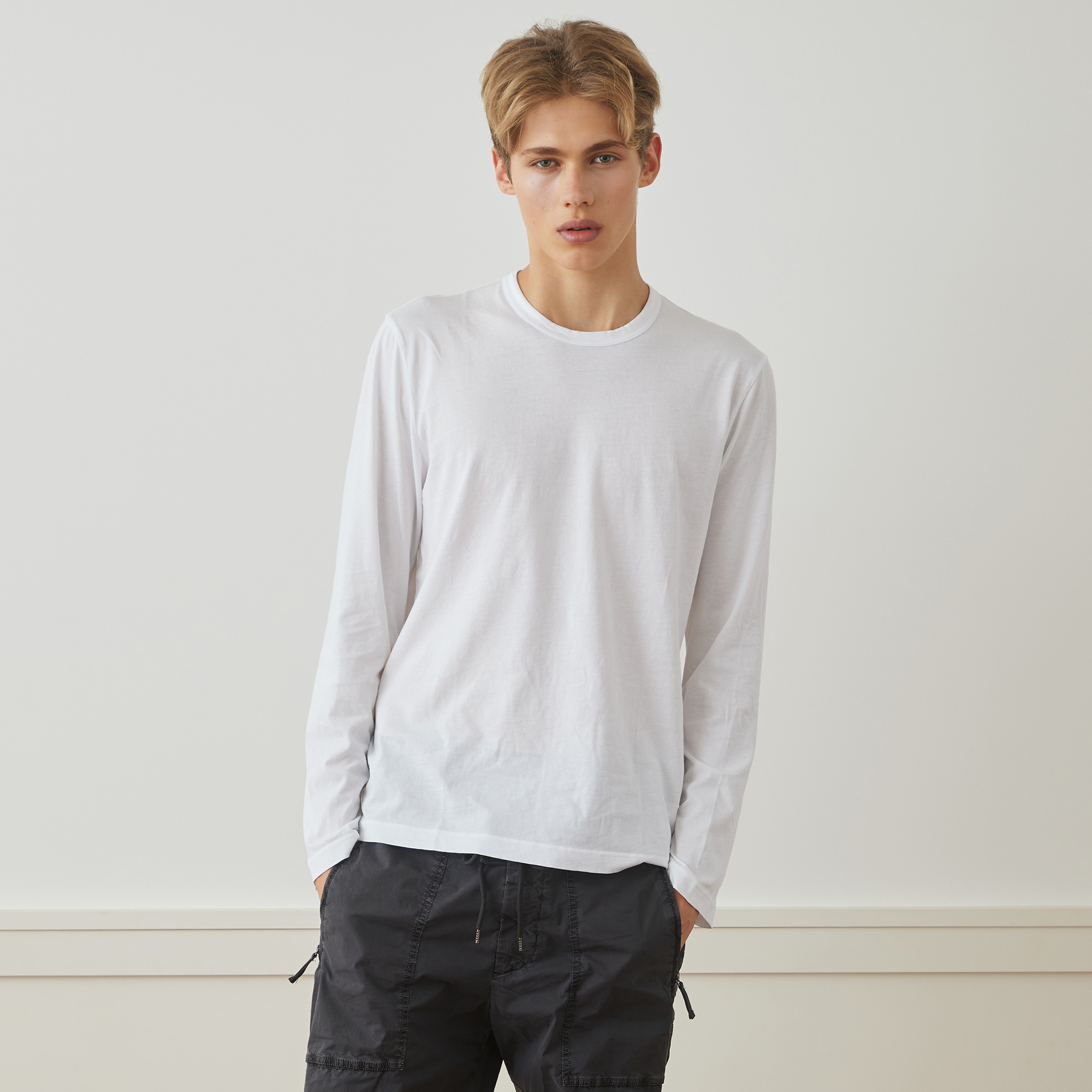 USA製 トゥモローランド JAMES PERSEクルーネック カットソー クルーネック長袖Tシャツ MLJ3351｜トゥモローランド 公式サイト