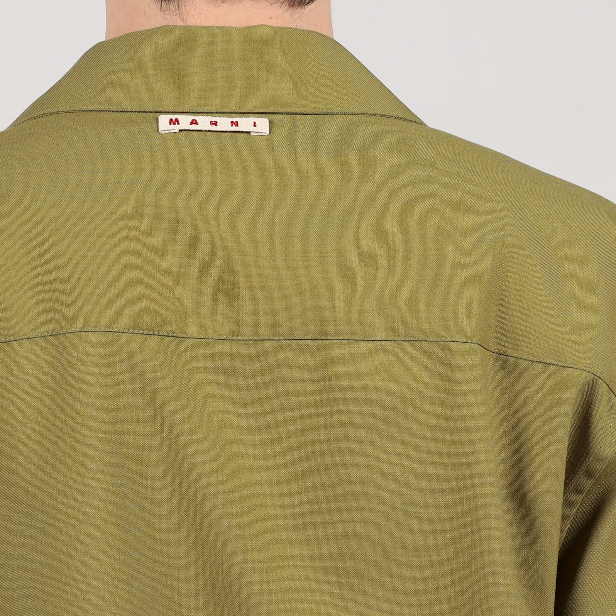 MARNI 半袖シャツ バイカラー　オープンカラーシャツ MARNI 半袖シャツ バイカラー オープンカラーシャツ MARNI 半袖シャツ