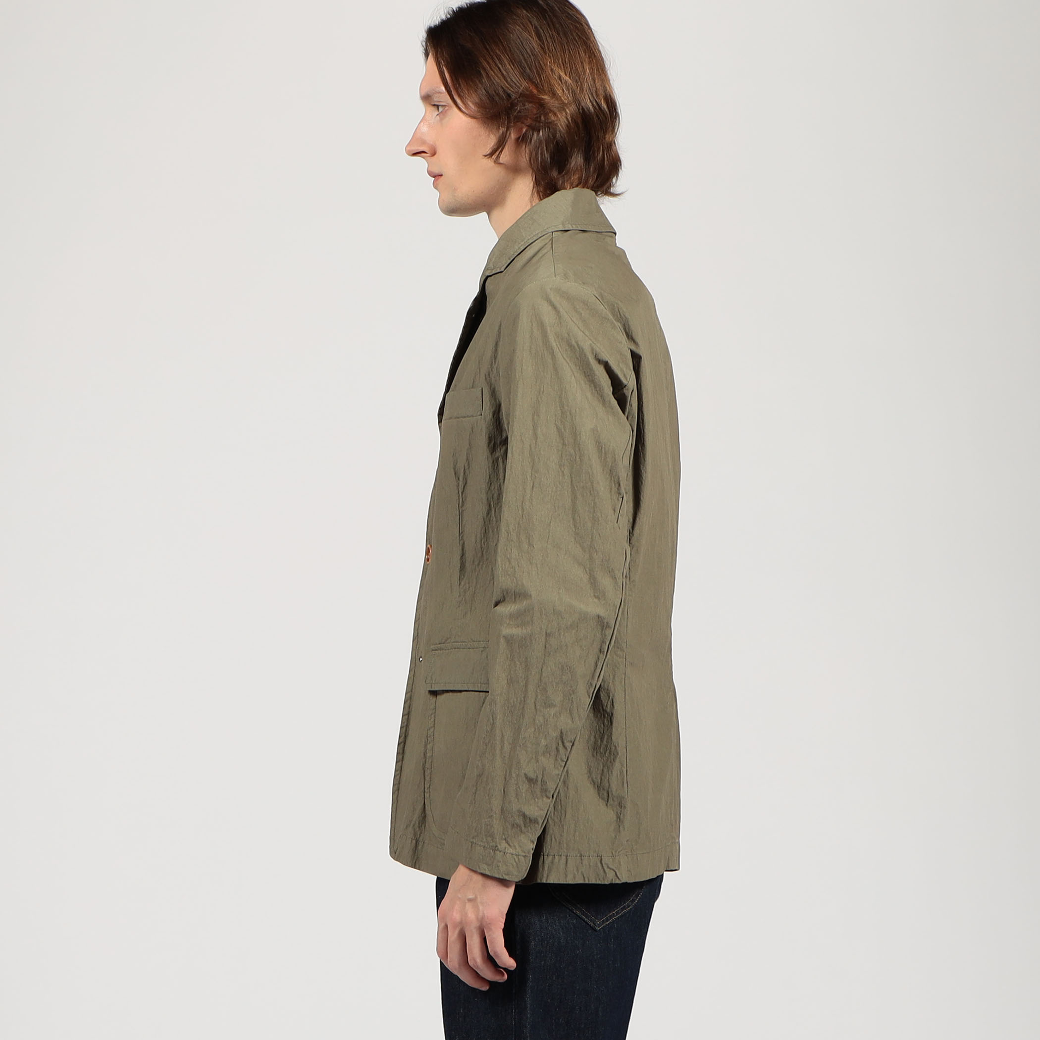 RR ROMANO RIDOLFI OXFORD T コットンナイロン 3Bジャケット
