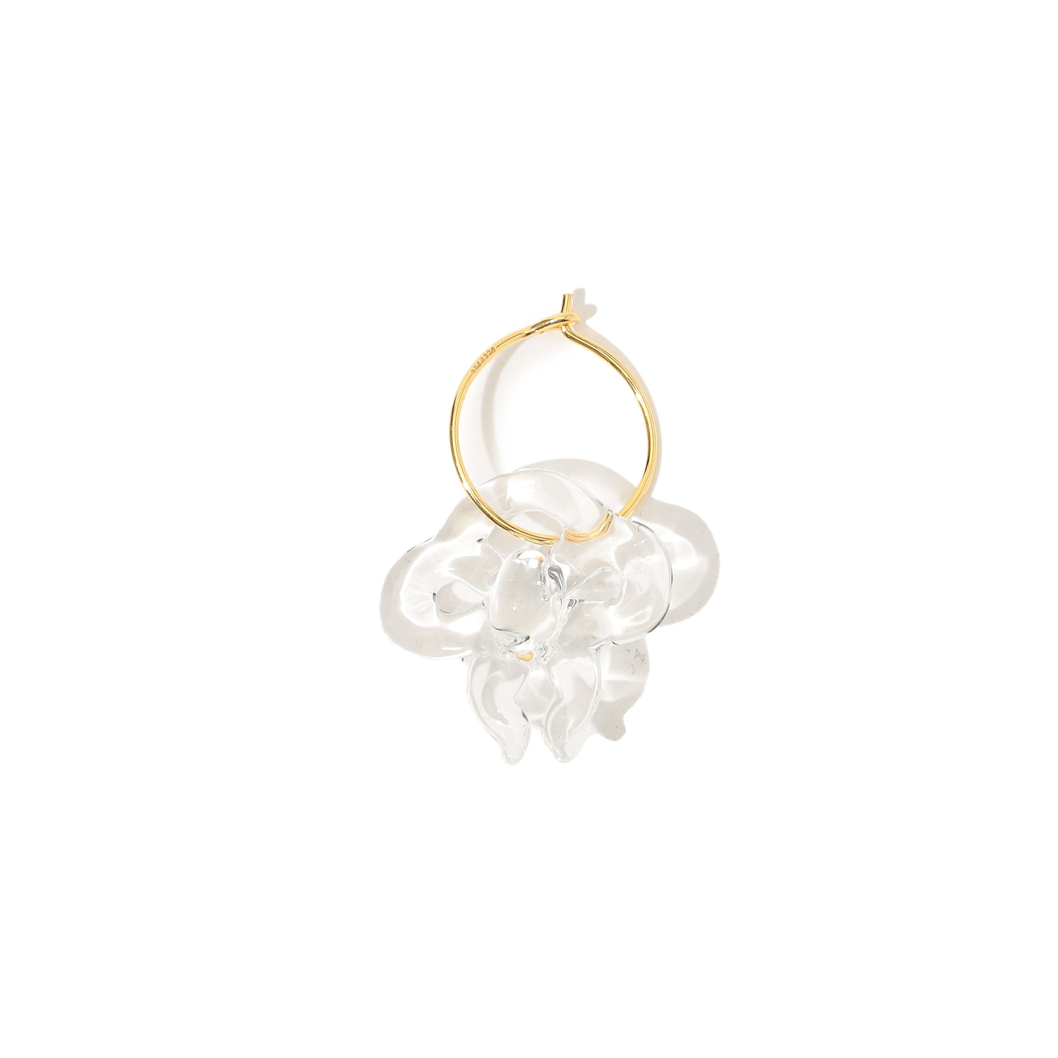 LEVENS JEWELS BOW HOOP 片耳ピアス