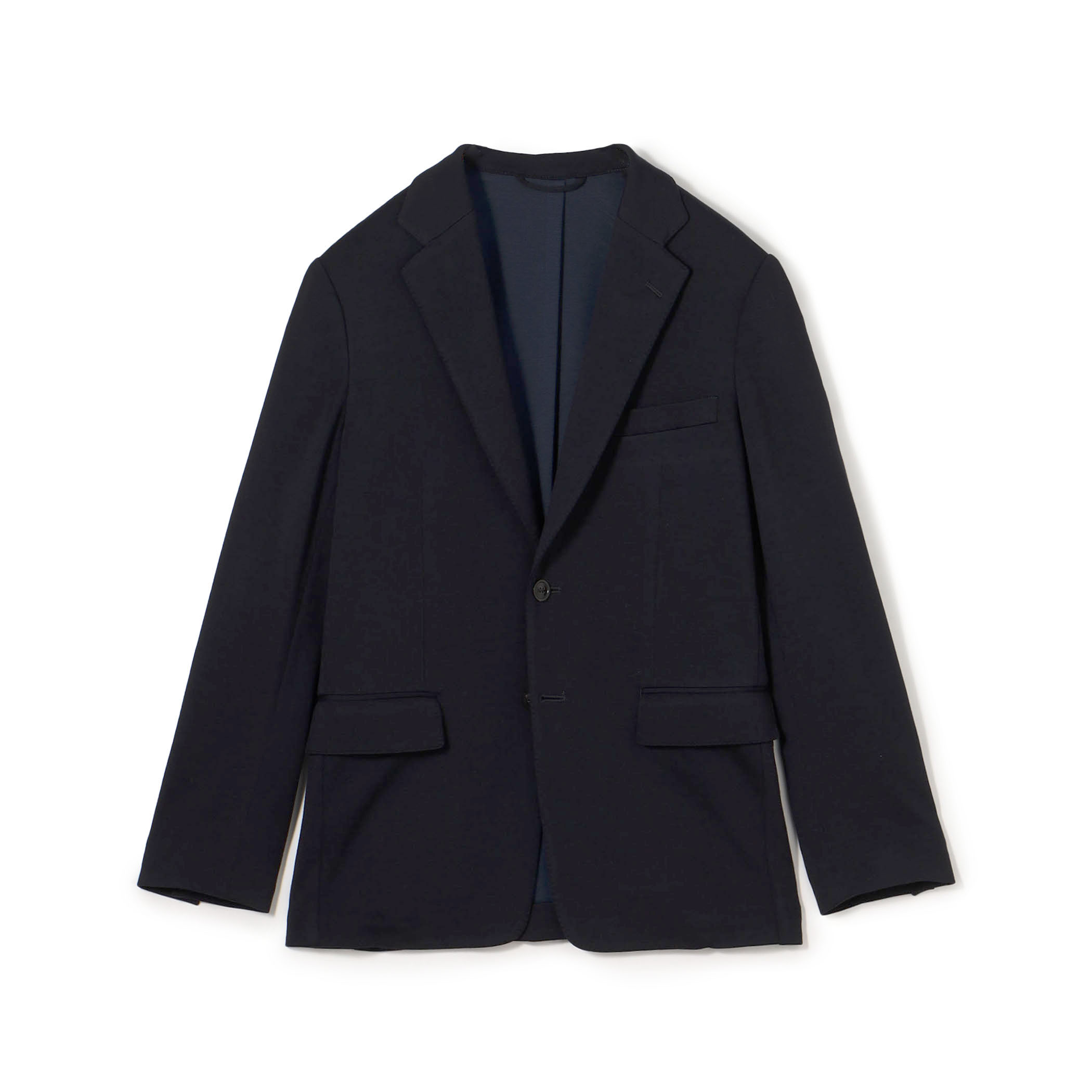 ウールコットンジャージー シングルブレステッド2Bジャケット DONDI