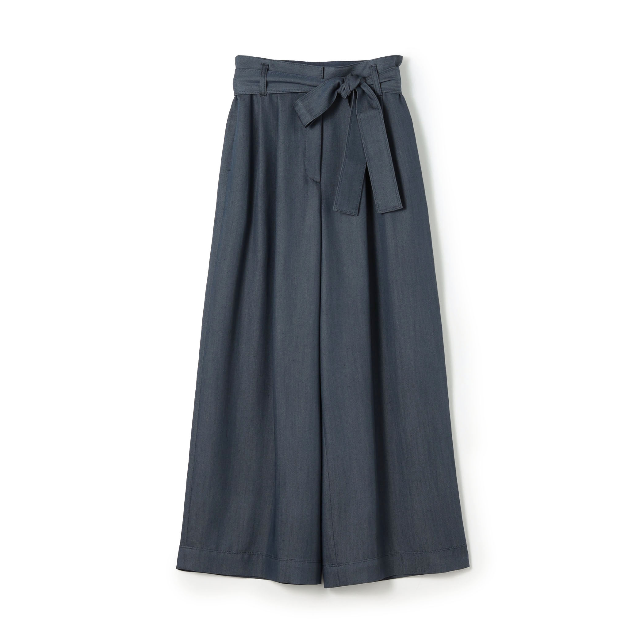 【WEB先行予約】ラスターデニム ダブルタックワイドパンツ