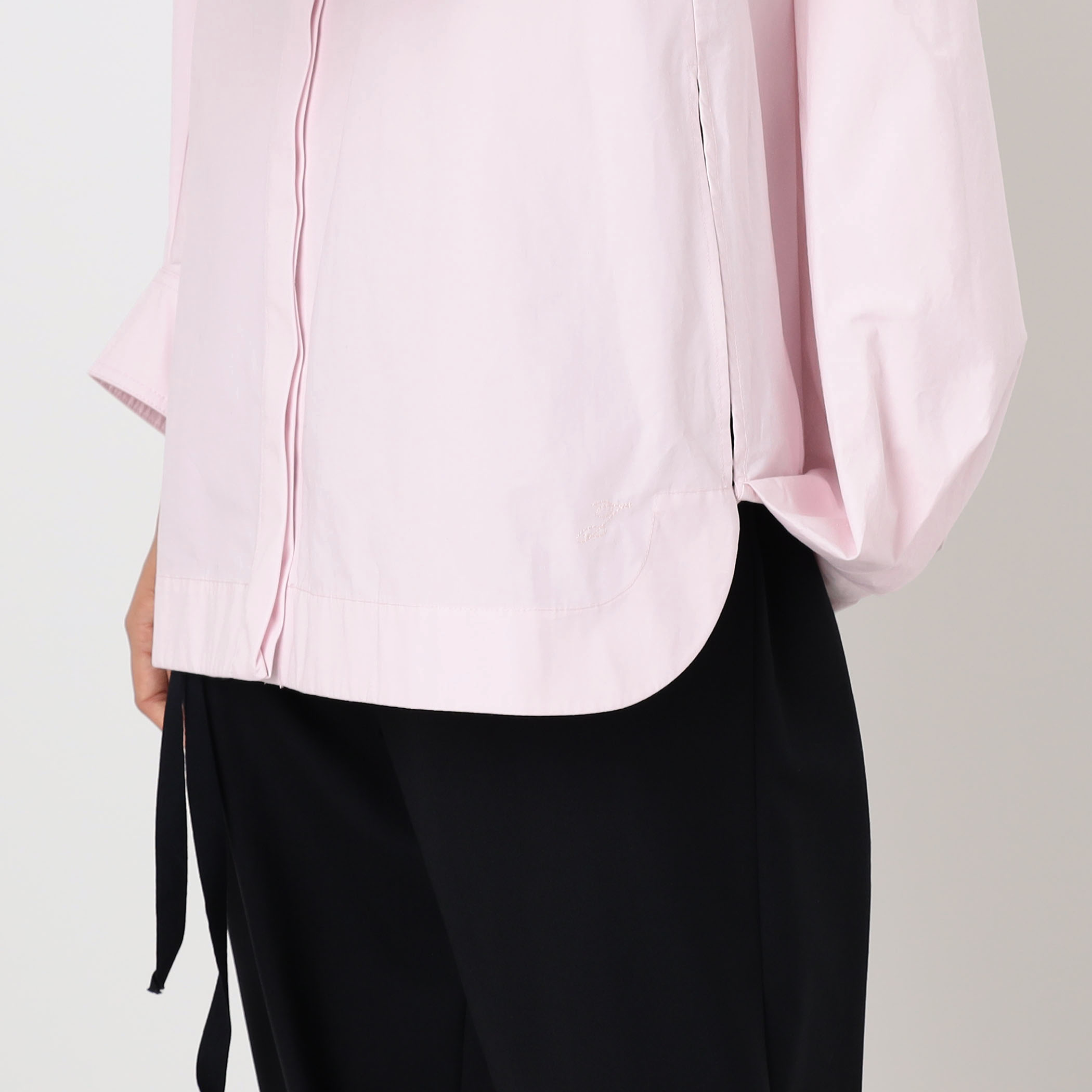JACQUEMUS LA CHEMISE PITTORE カラーレス ボリュームシャツ 