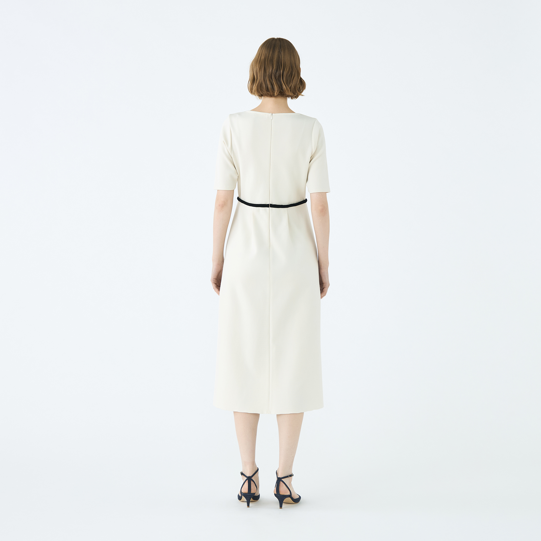 ミラノリブ ハイウエストワンピース｜トゥモローランド 公式通販