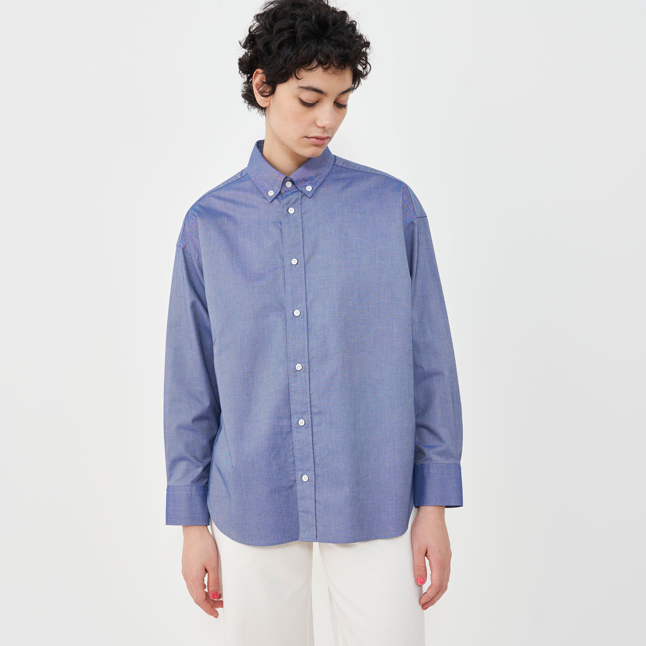 プレミアムオックス ボタンダウンシャツ｜トゥモローランド 公式通販