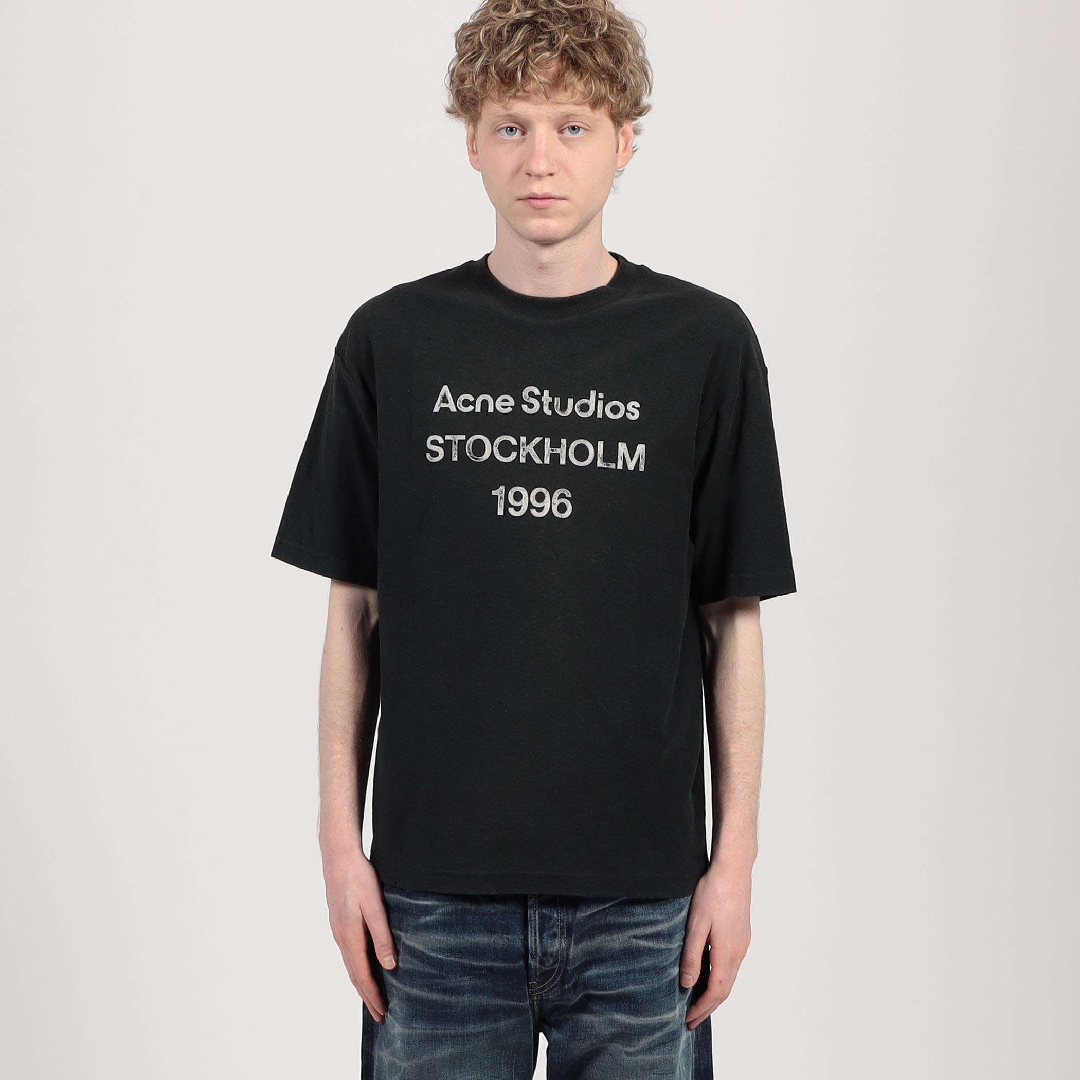Acne Studios　アクネストゥディオズ　タオルTシャツ　XS AL0457-BM0_3.jpg