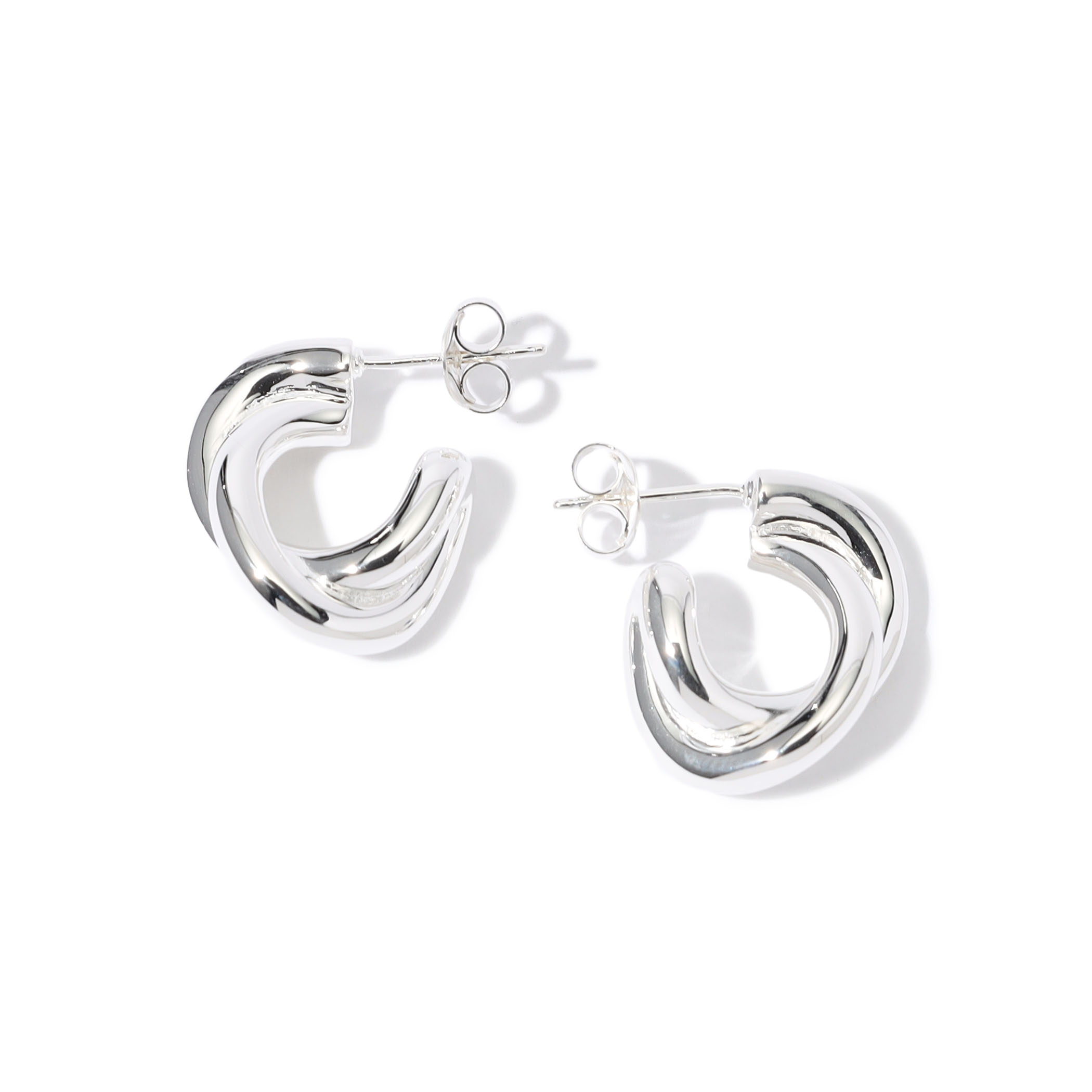 LIE STUDIO The Diana シルバーピアス