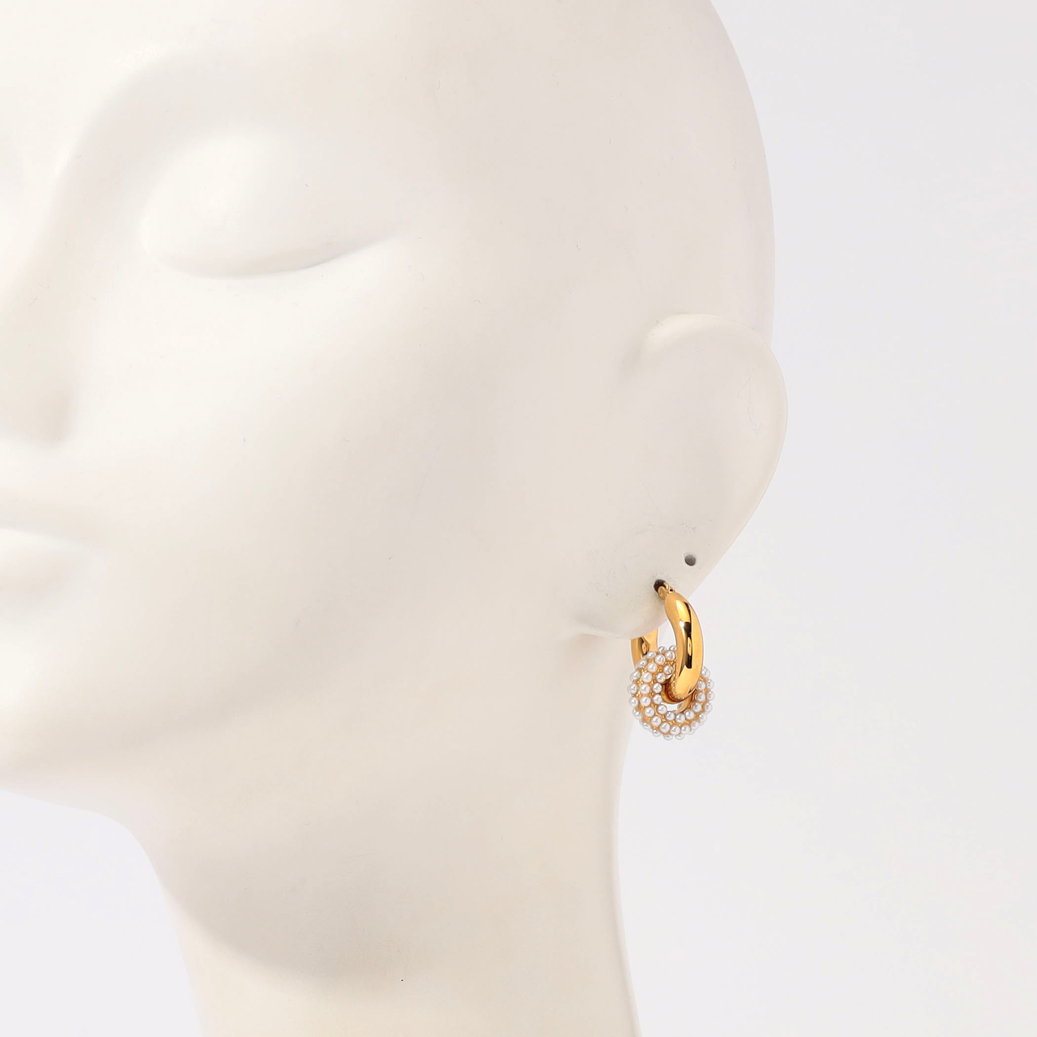 Kenneth Jay Lane pearl ring ピアス｜トゥモローランド 公式サイト