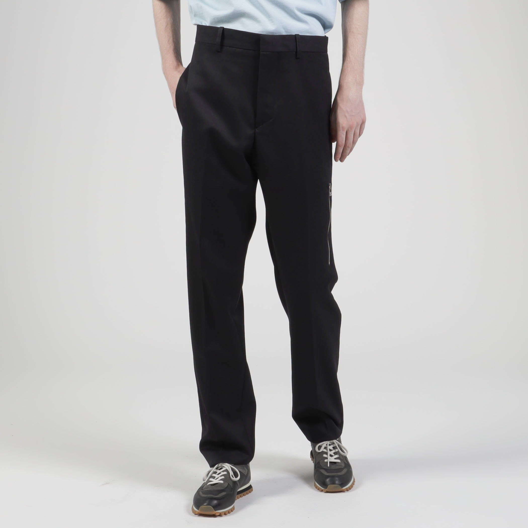 OAMC スラックス　オーエーエムシー OAMC | WIRE TROUSERS NAVY | ワイヤーパンツ・ネイビー