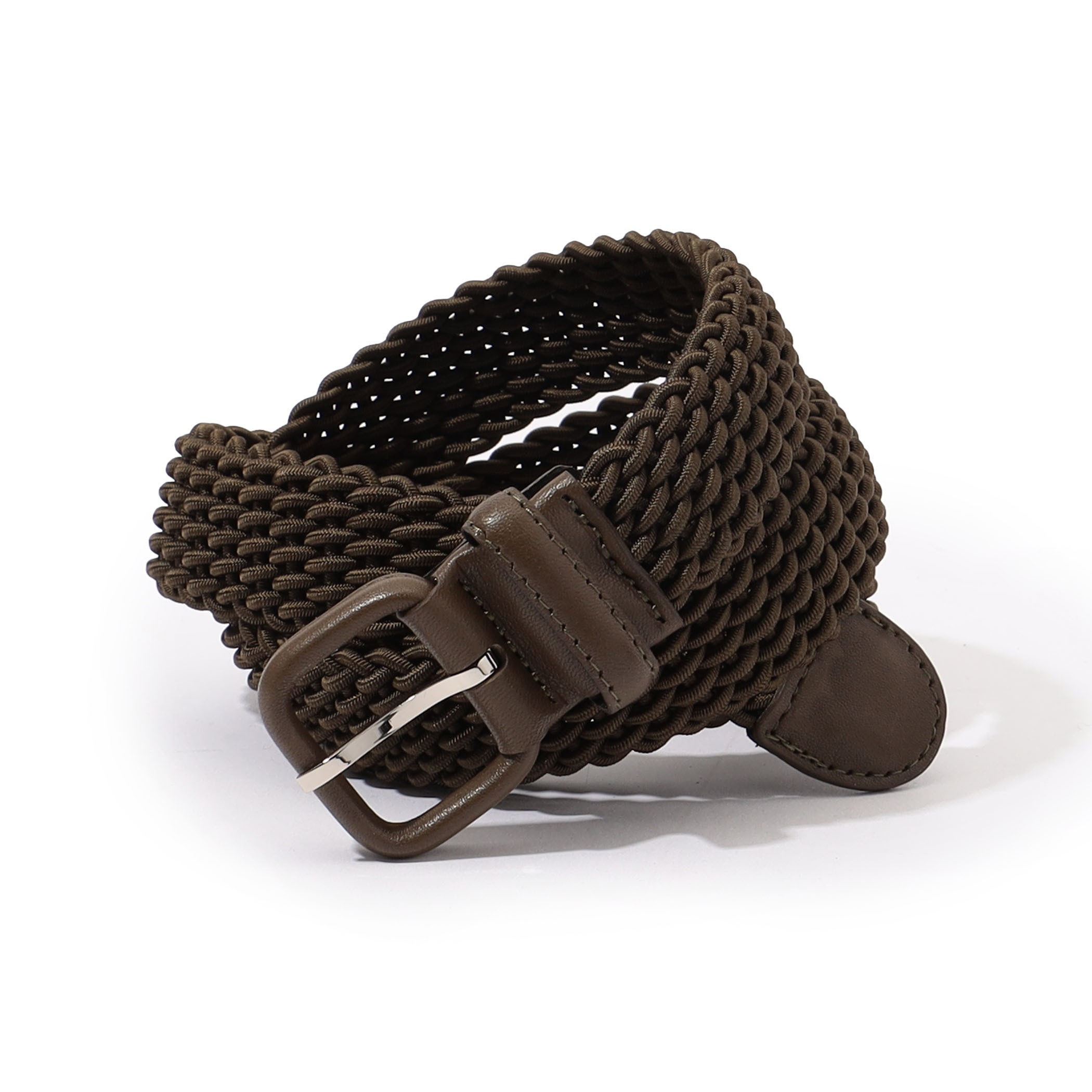 Charvet 革巻き メッシュベルト