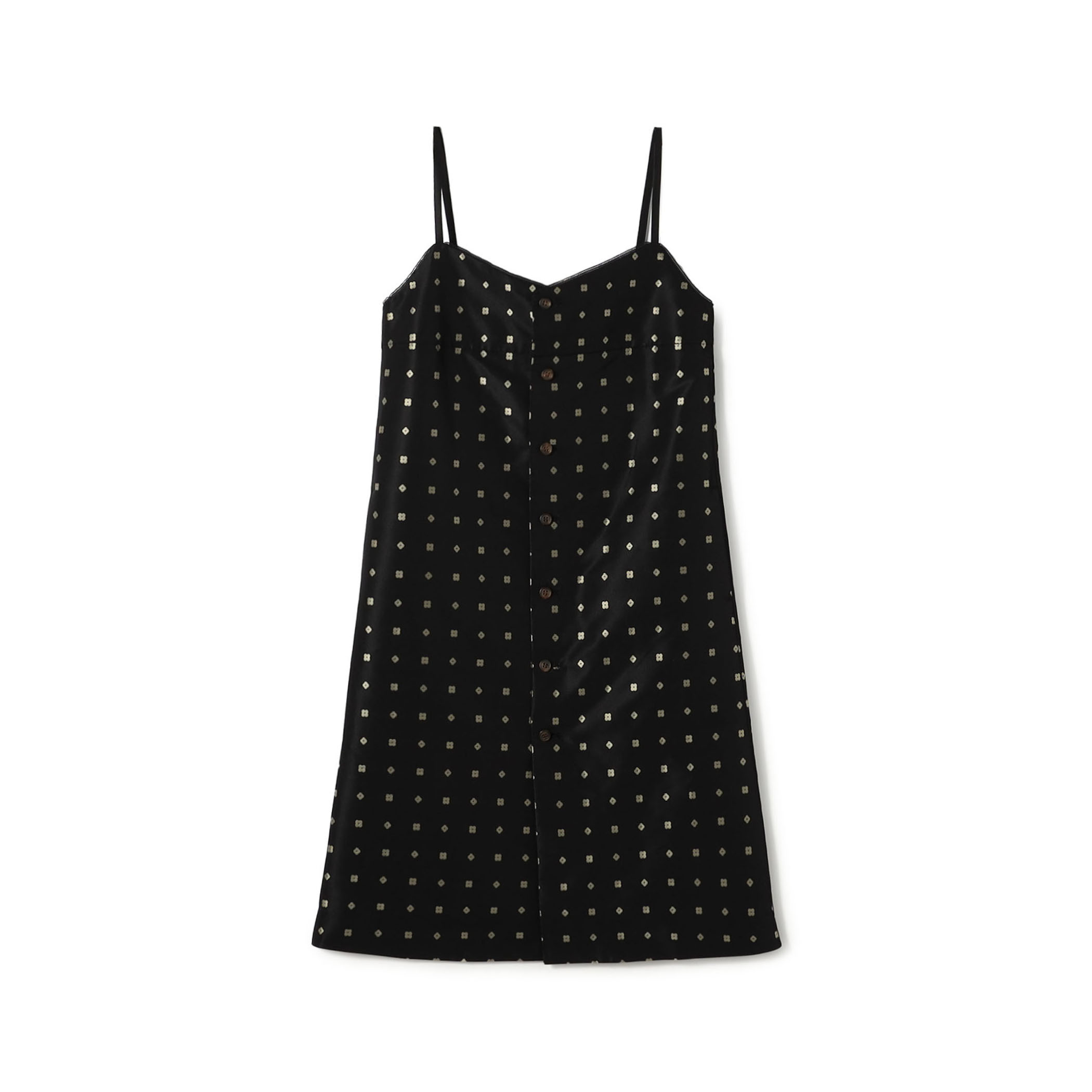 edition pourell フラワージャガード ワンピース