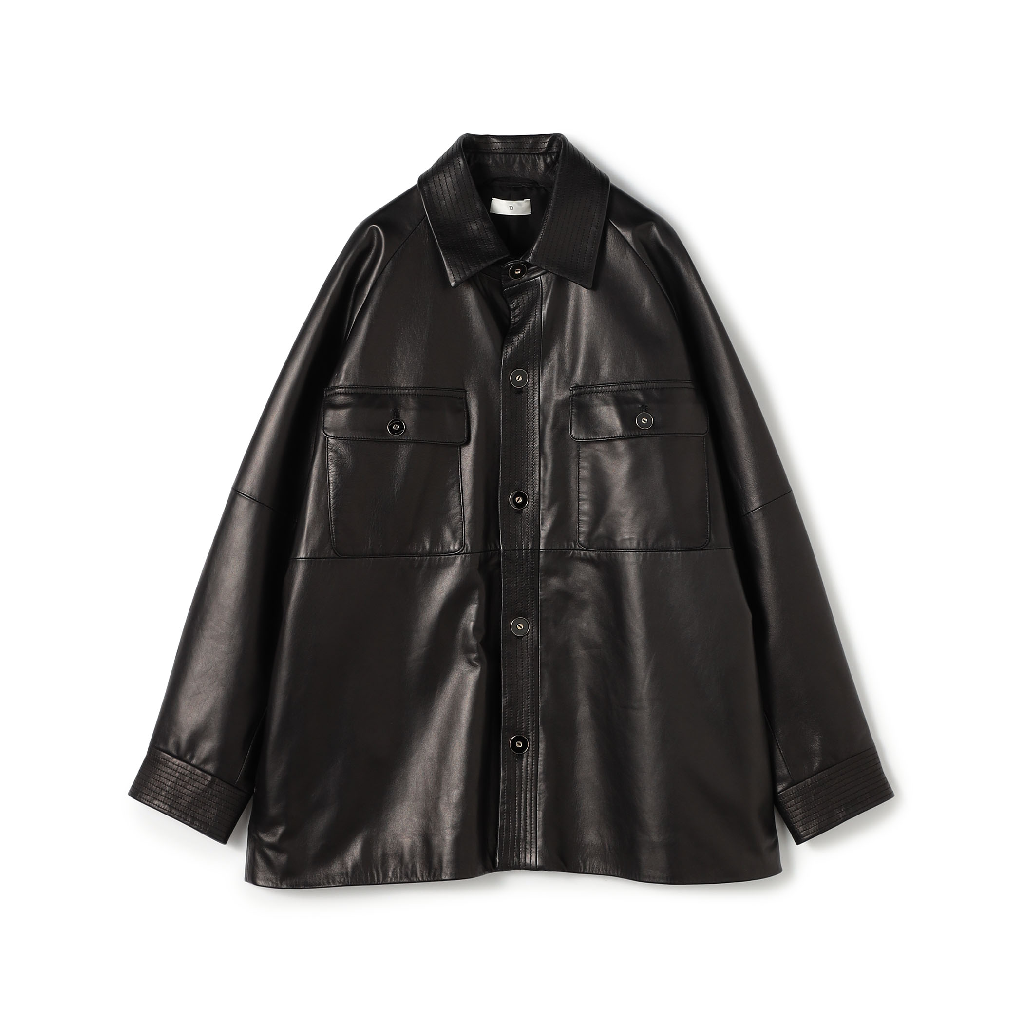 ラムレザー オーバーサイズジャケット