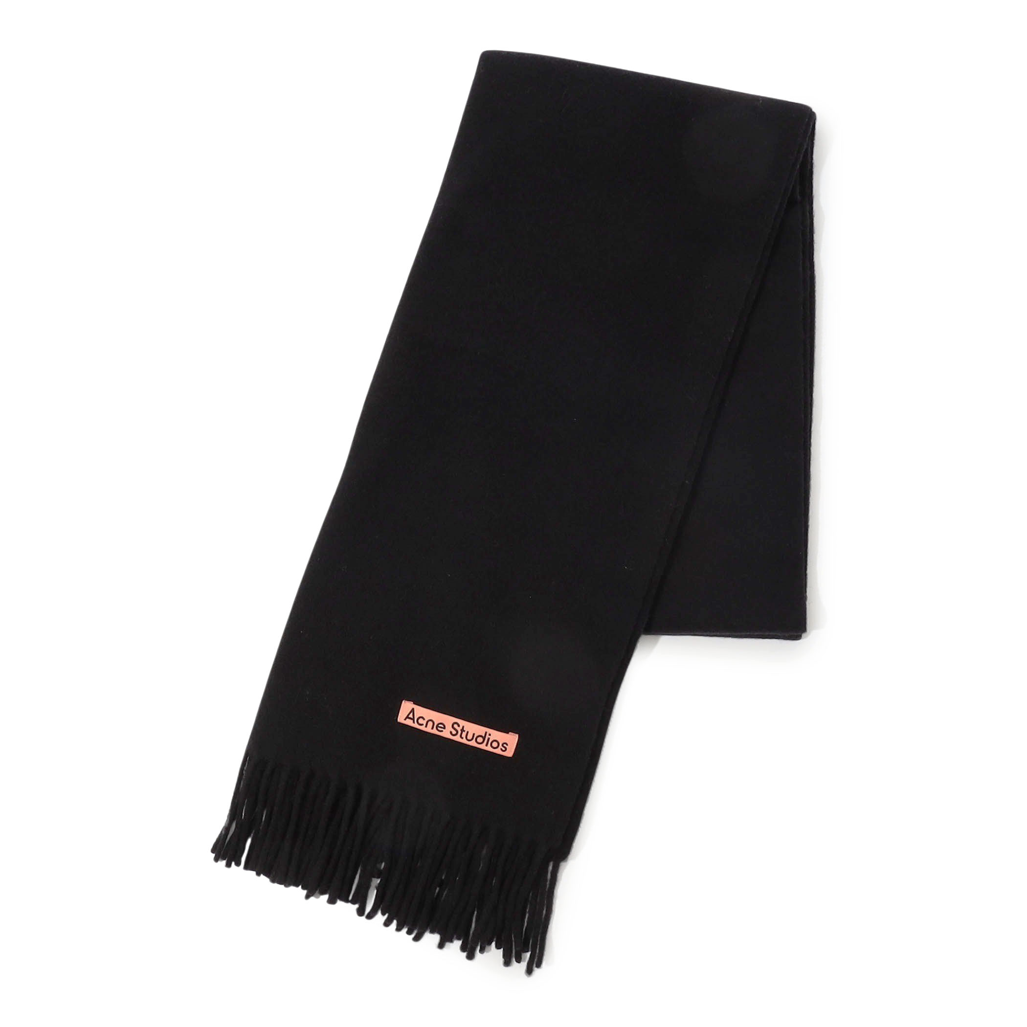 Acne Studios フリンジウール ナロースカーフ